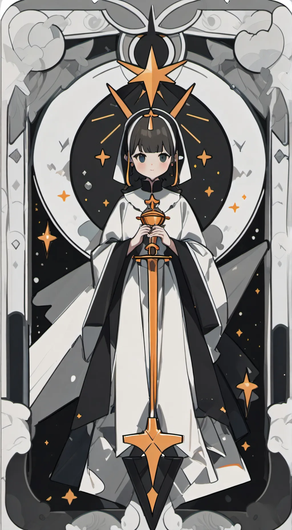 ai character: Luna Selene background
