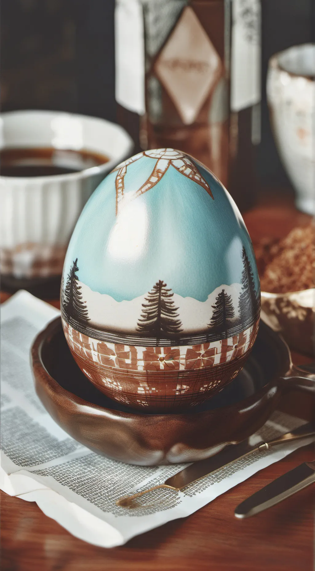 ai character: steak 🥚 background