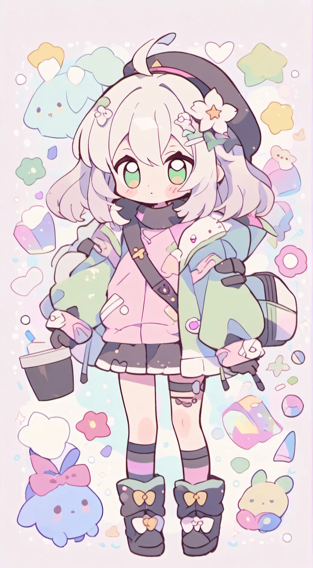 ai character: tu hija la turbia🤑 background