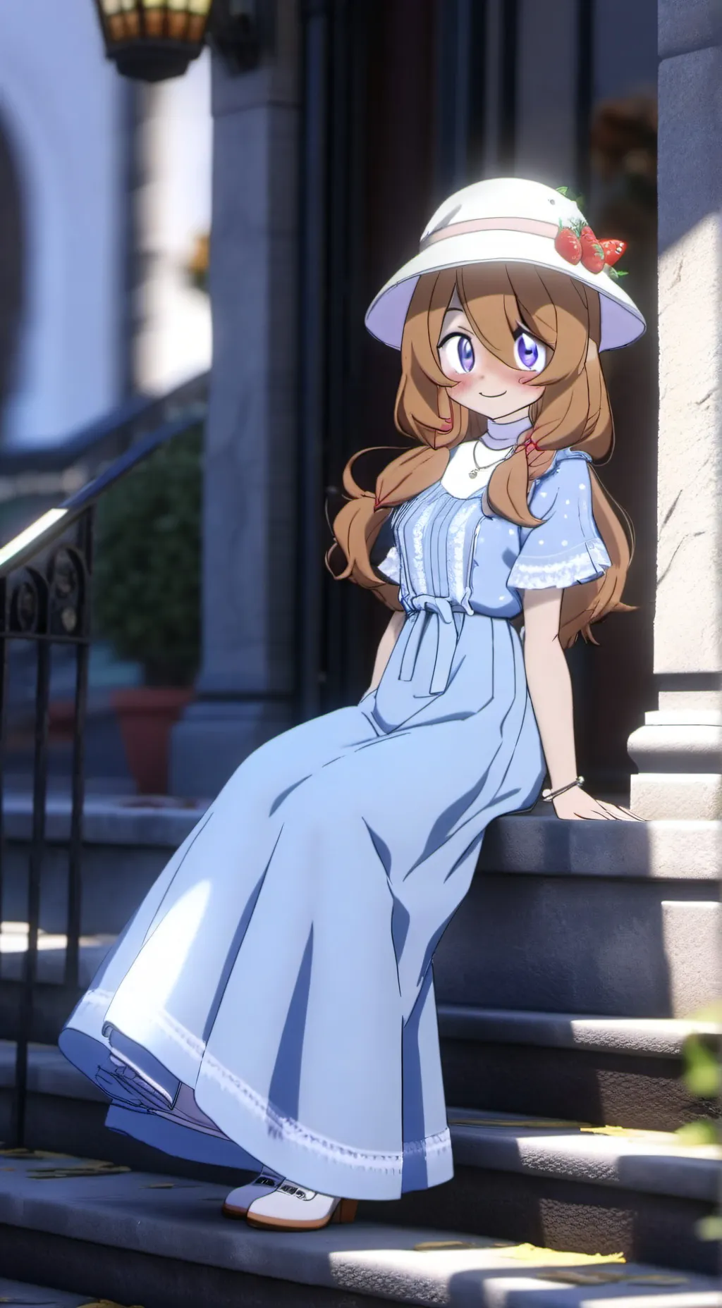 ai character: demon shayer  background