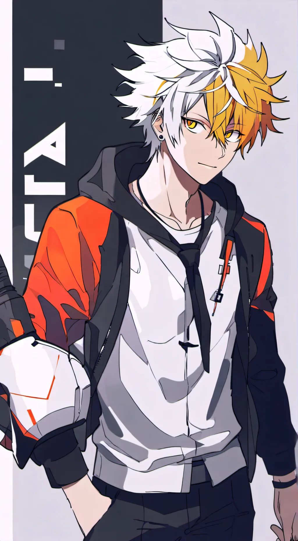 ai character: Bakugo background