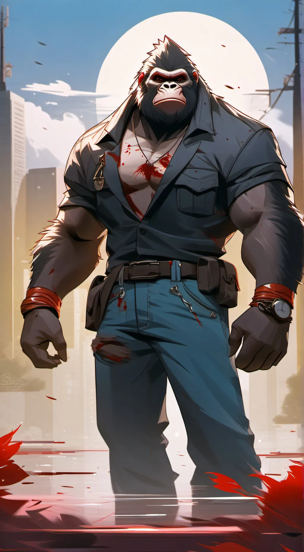 ai character: ib sirens domain h background