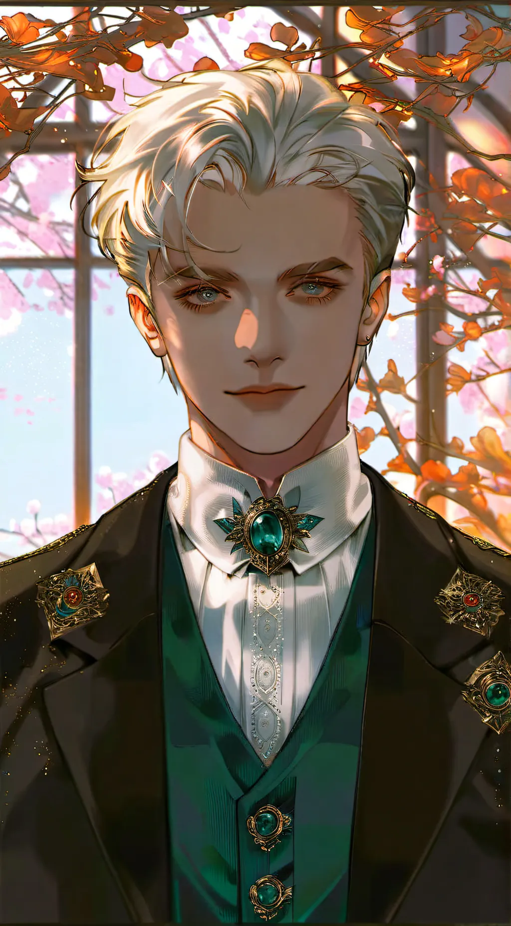 ai character: draco and u mad background