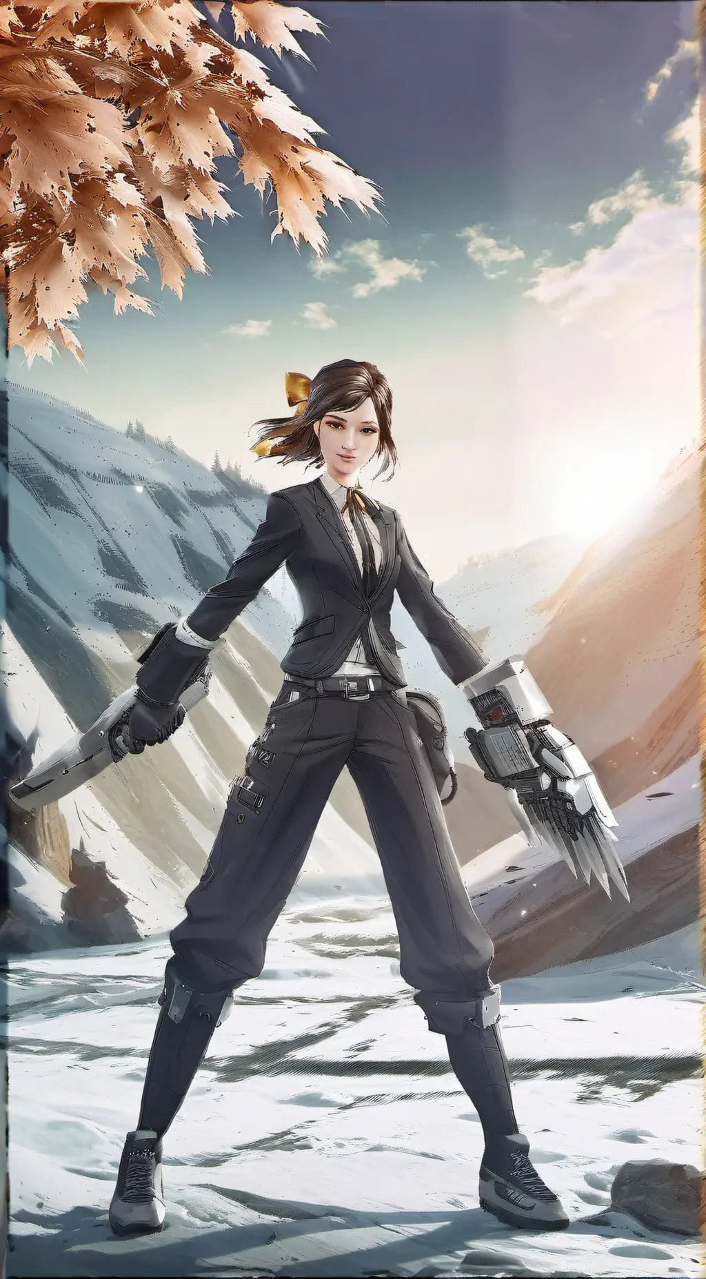 ai character: Nyx background