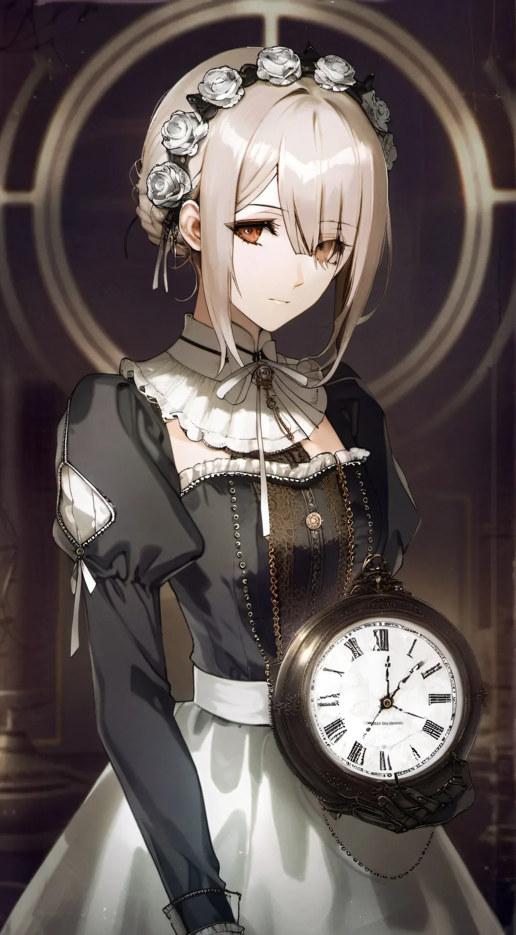 ai character: Chrona background