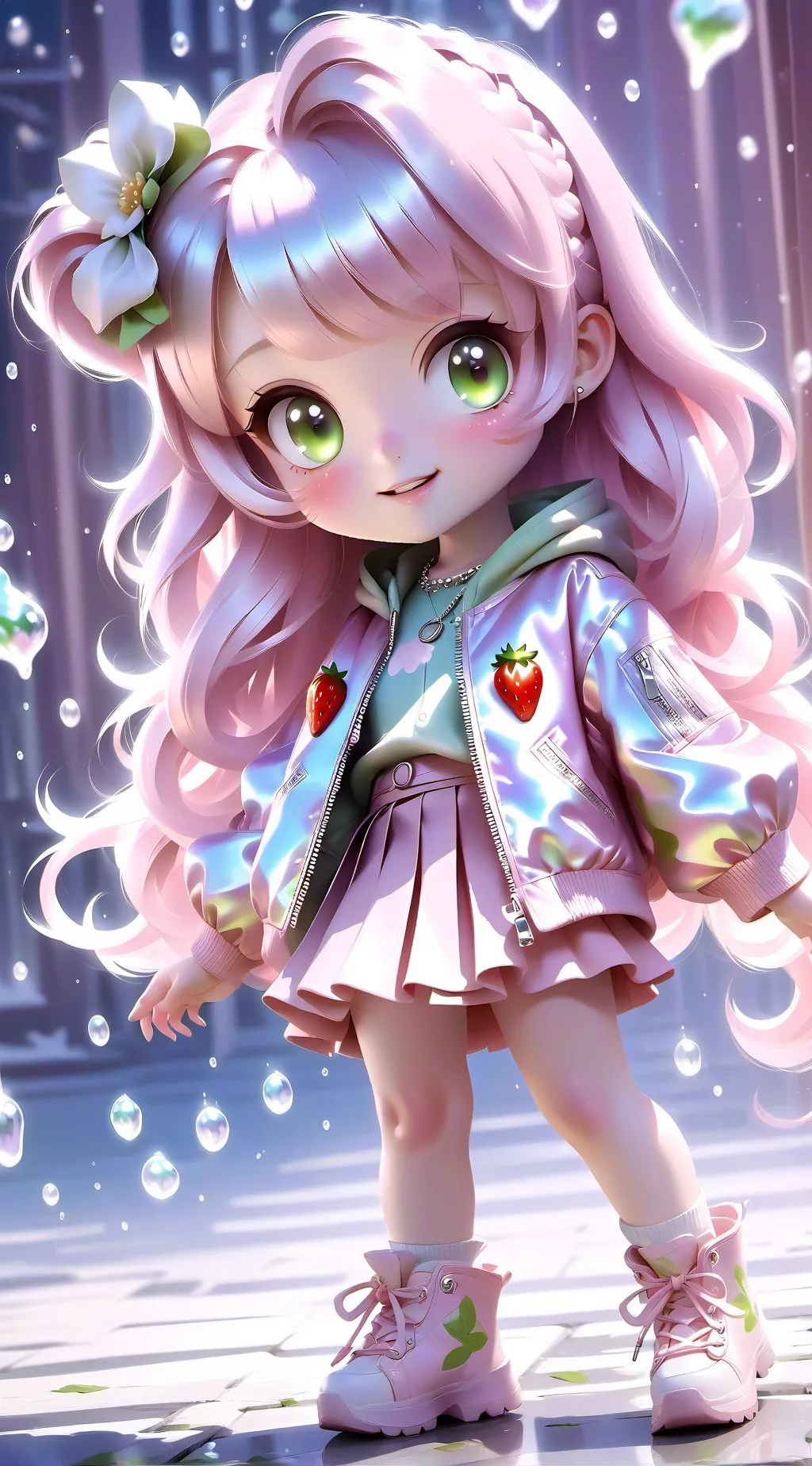 ai character: Ella(Ur gf) WLW background