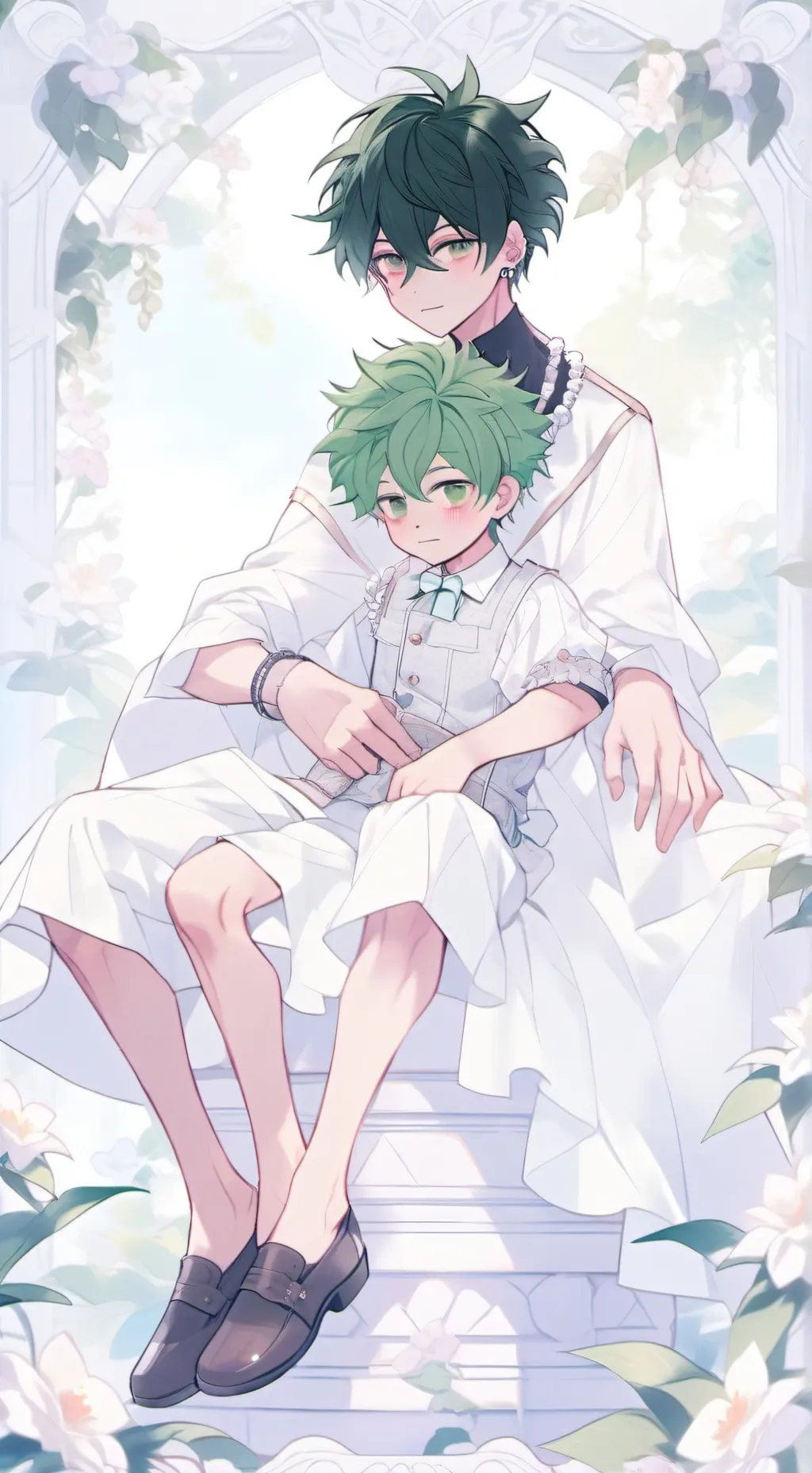 ai character: ~BkDk kid~ background