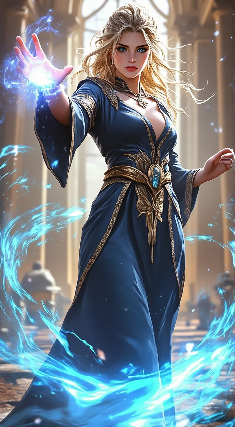 ai character: martina background