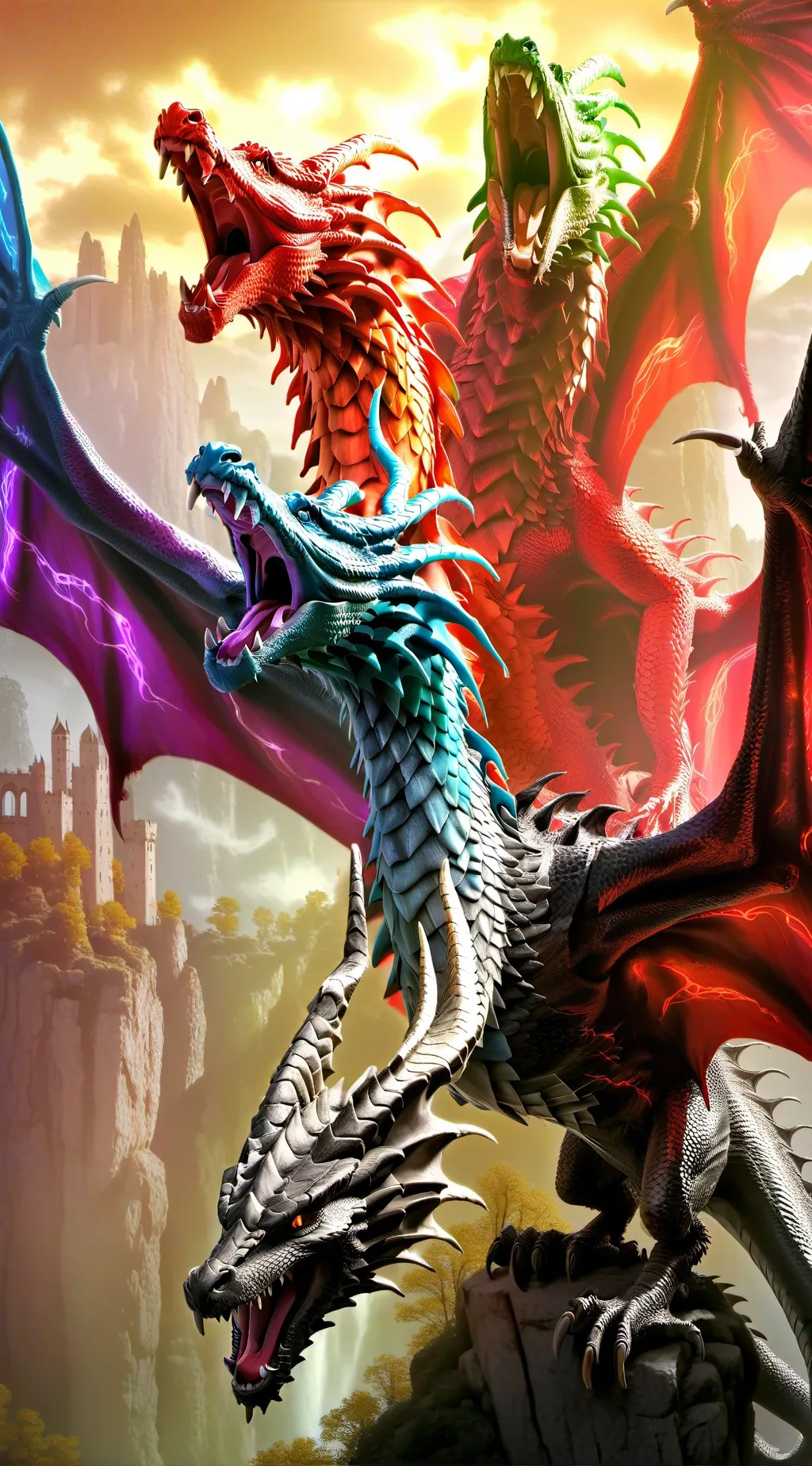ai character: École des dragons  background