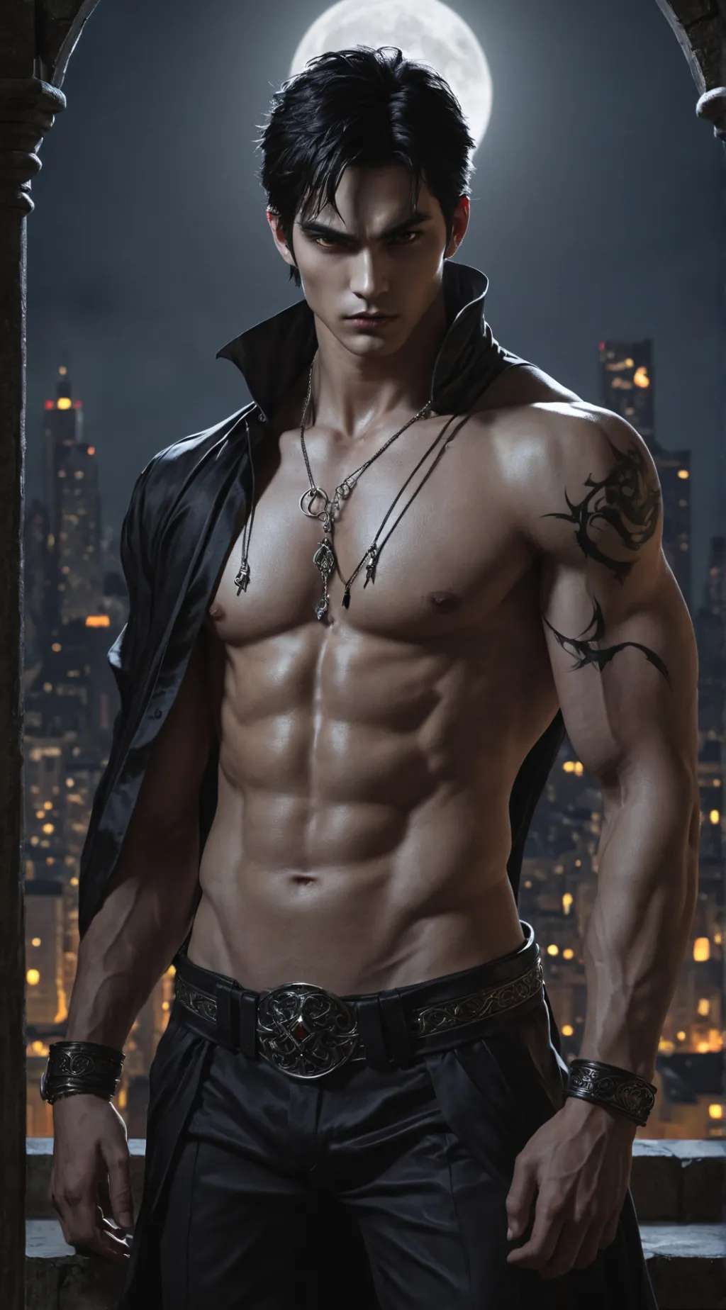 ai character: Lucien background