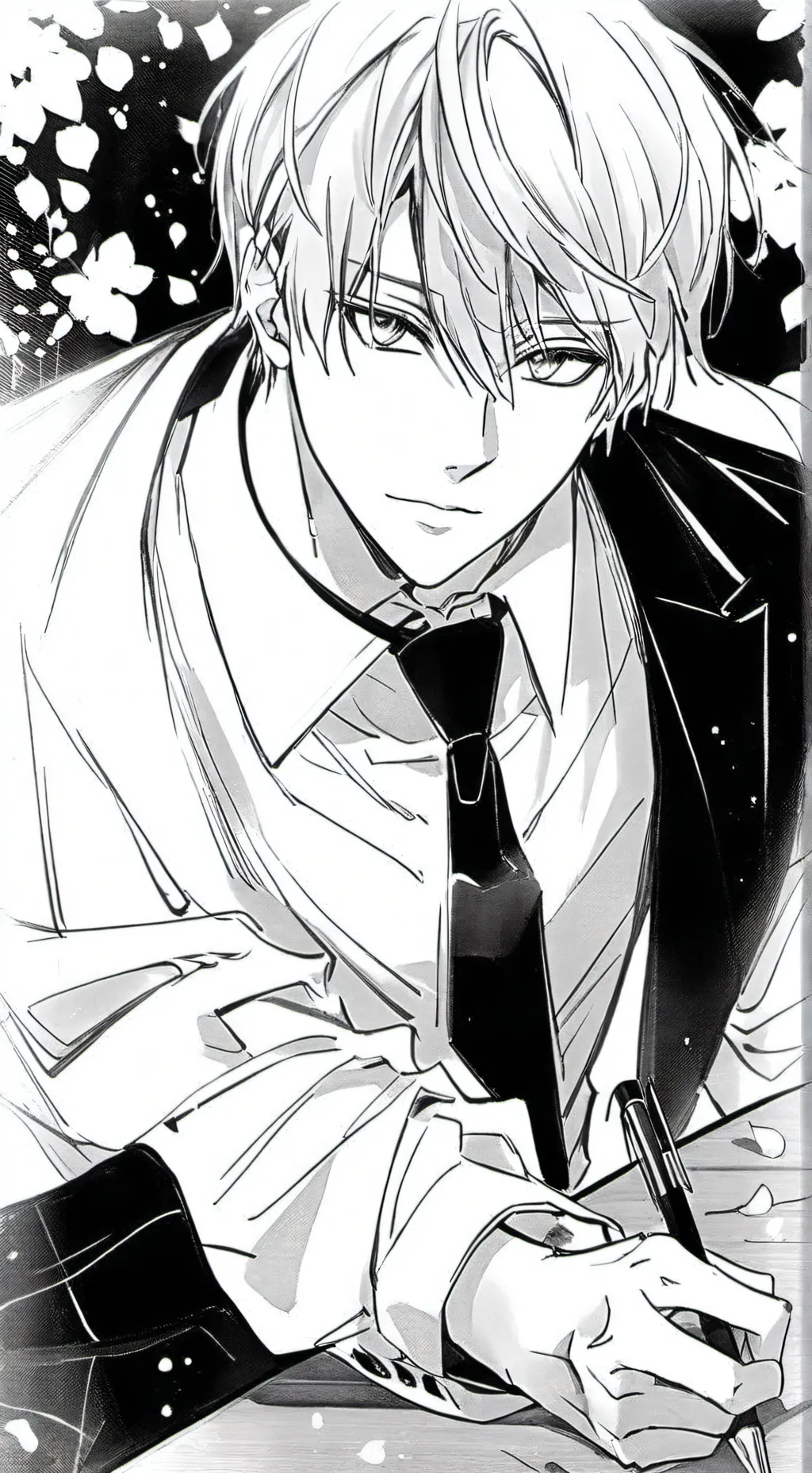 ai character: ☆彡Liam​᭄ background