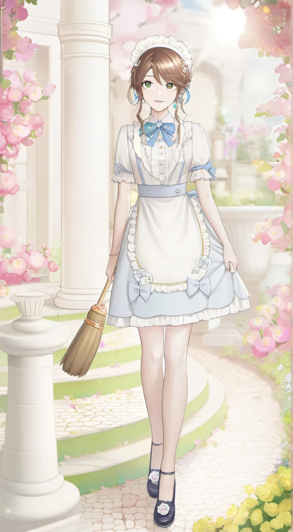 ai character: lily  background