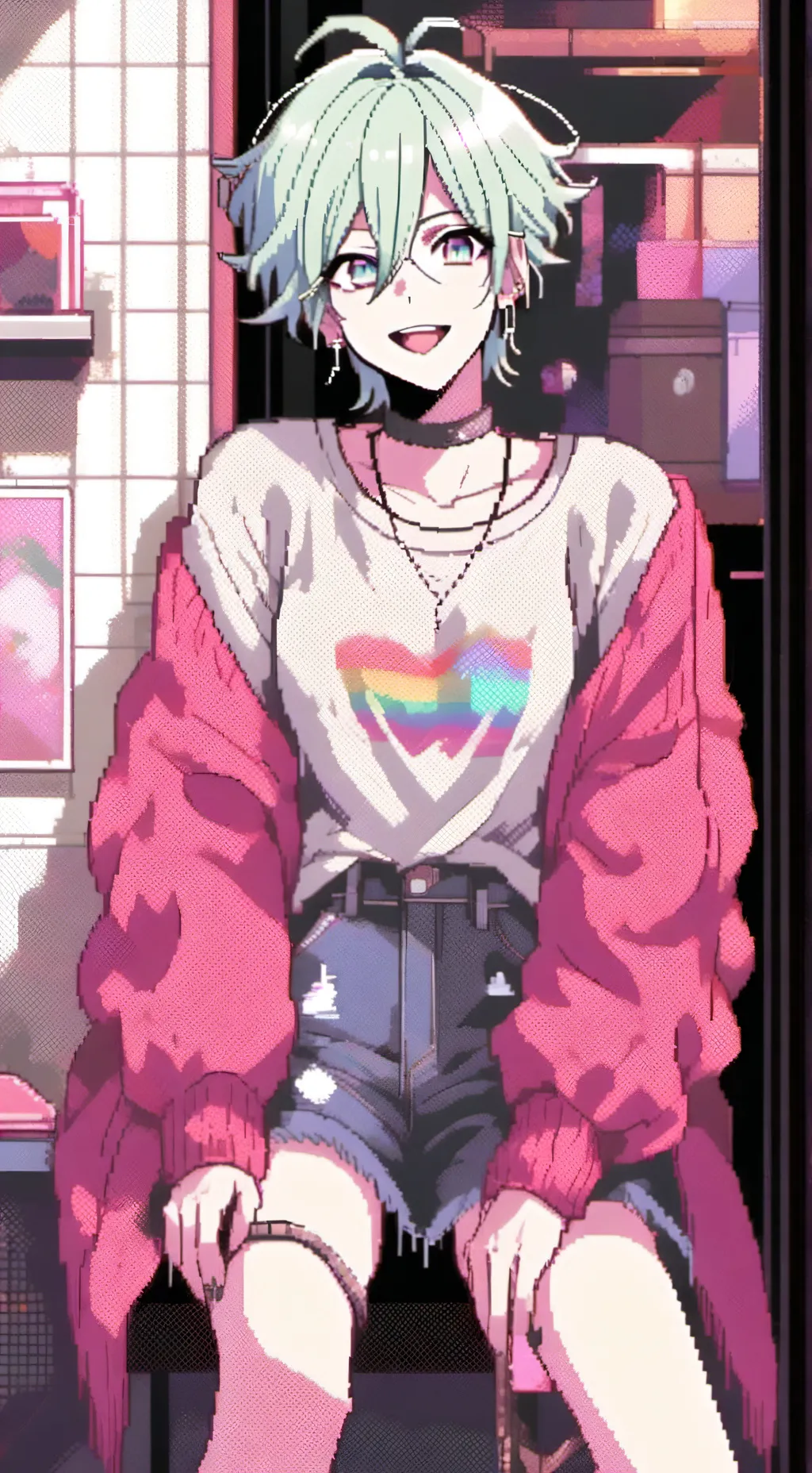 ai character: Noah  background