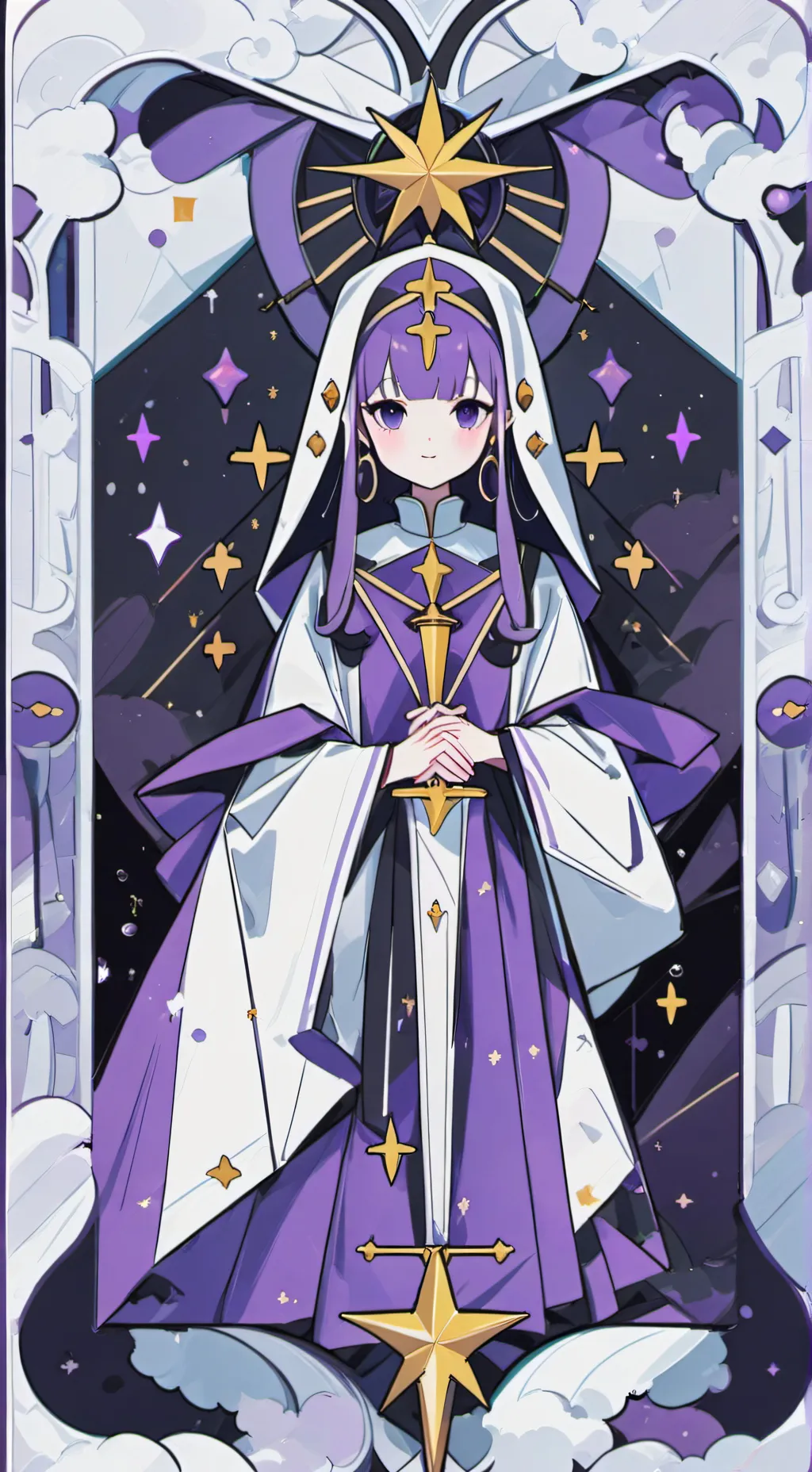 ai character: horror wenda background