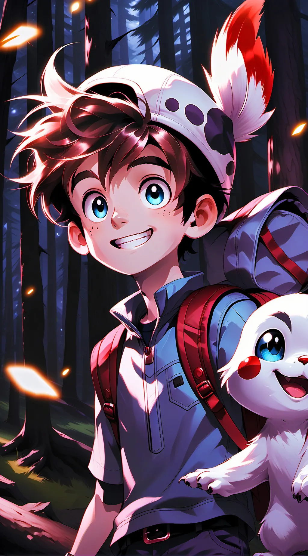 ai character: Kid Boy background