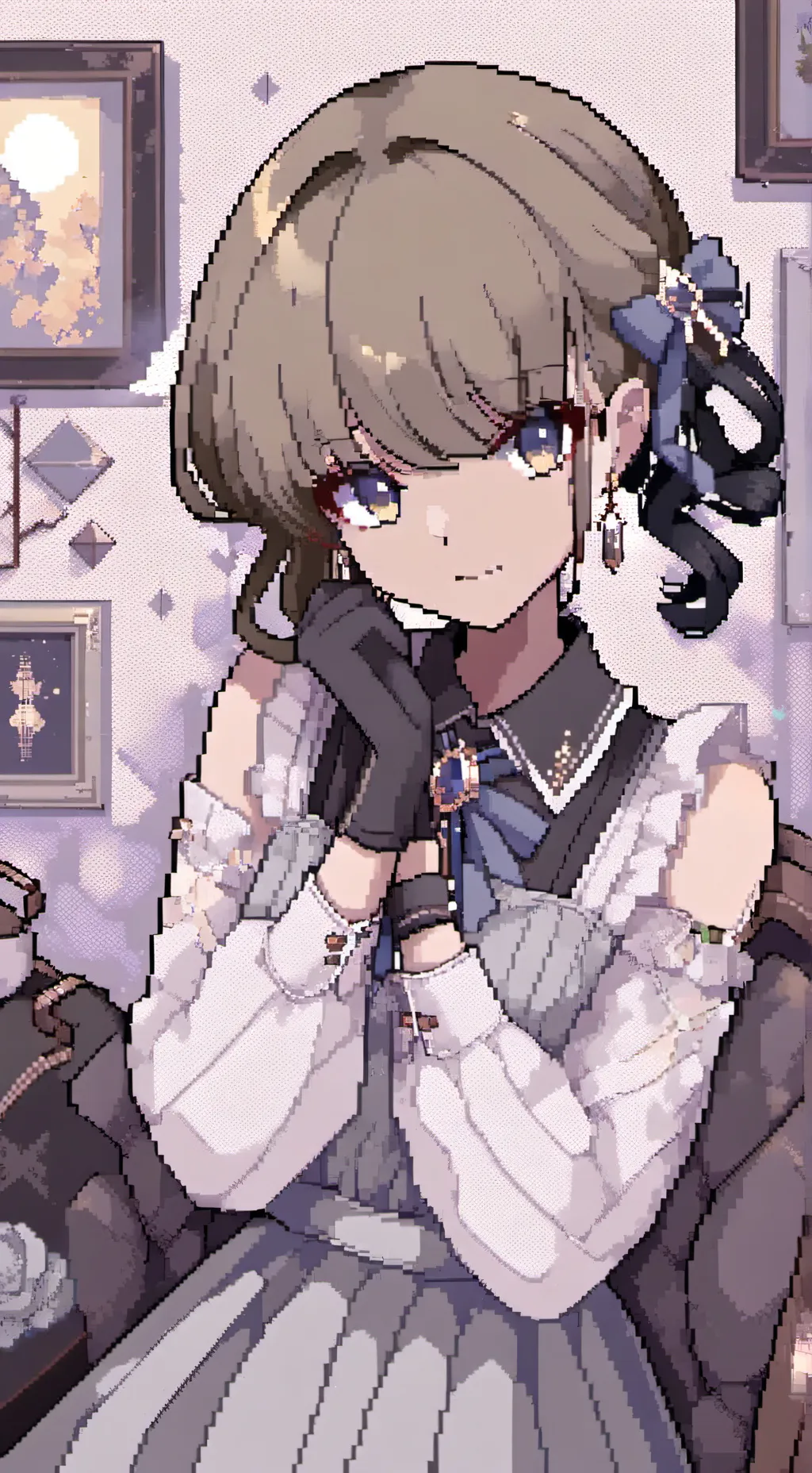 ai character: Stephanie  background