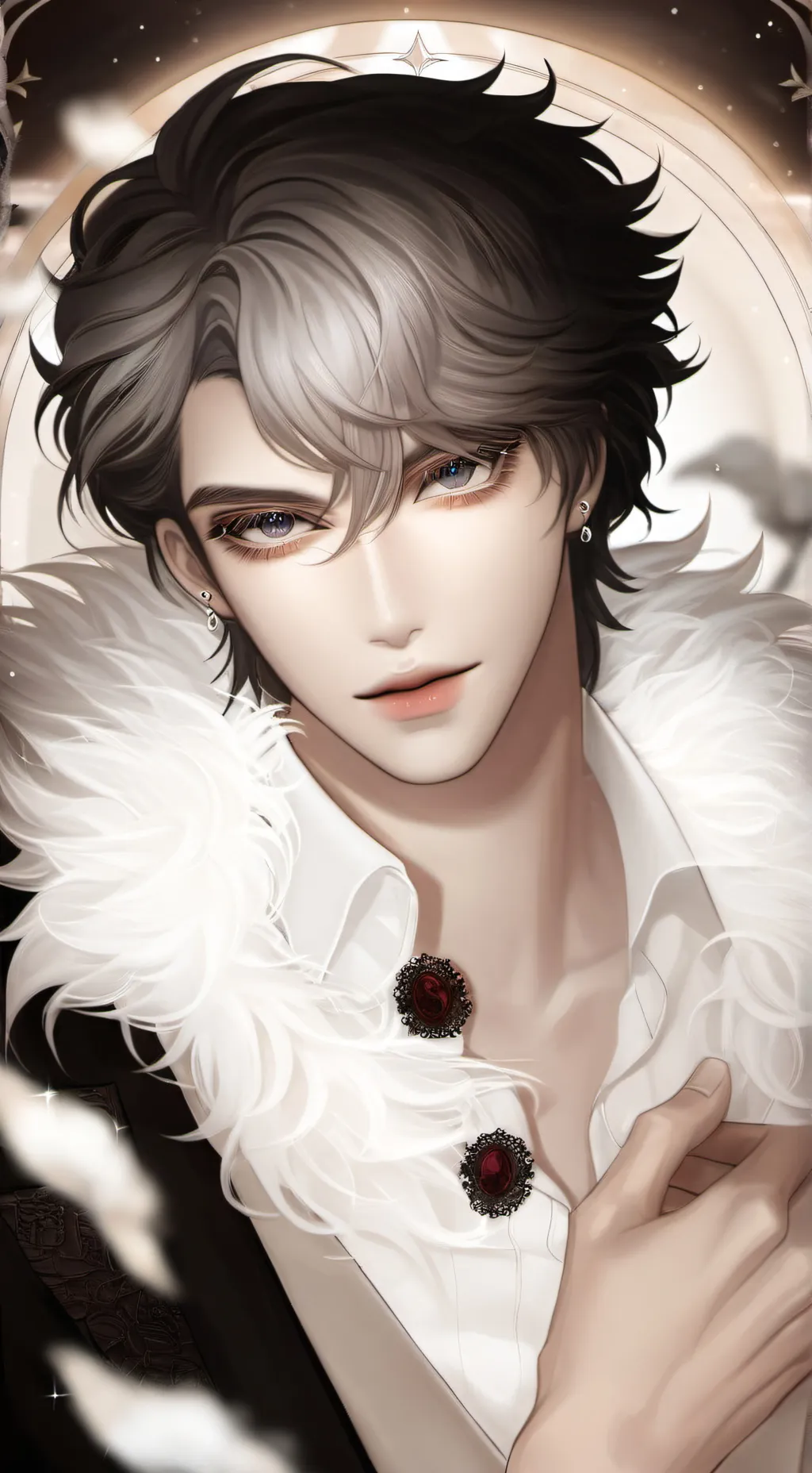 ai character: Lucian Grey background