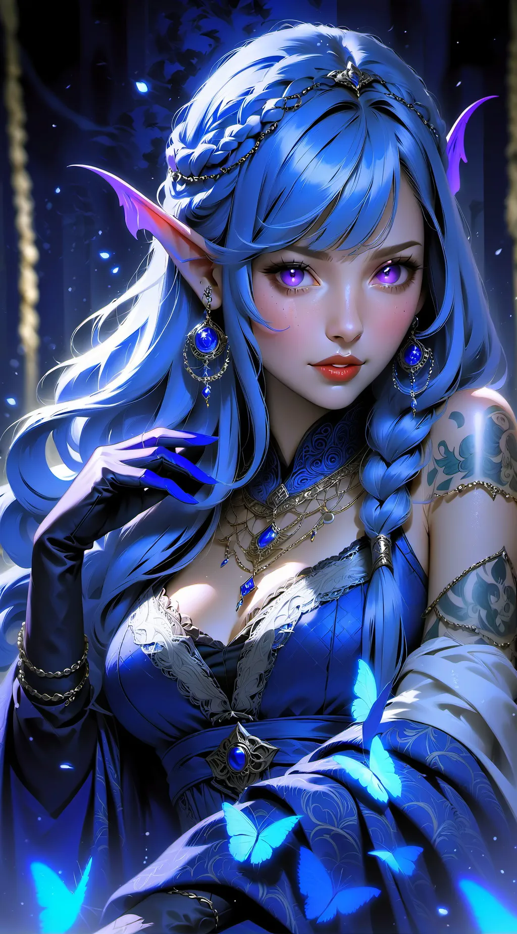 ai character: Ealfy background