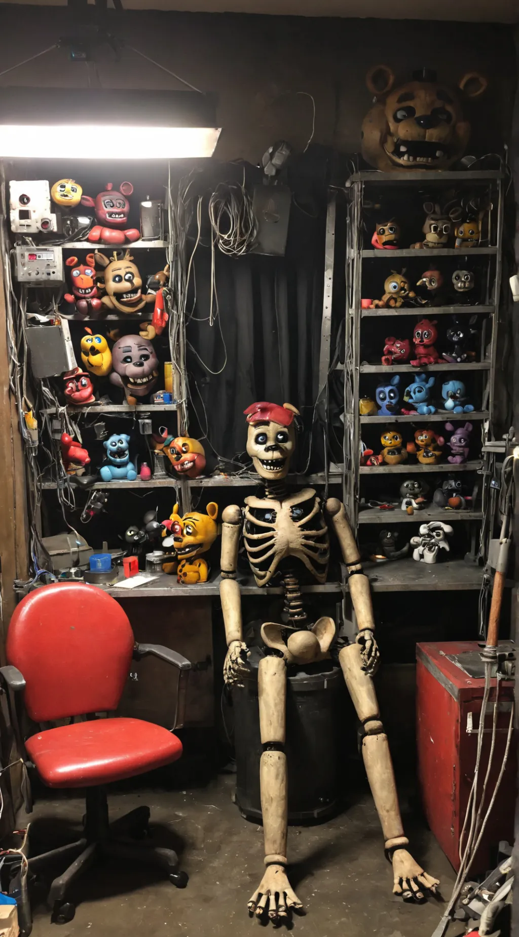 ai character: Ready Repair background