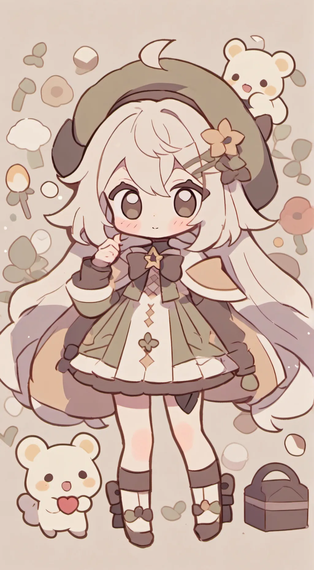 ai character: Dw pick me!!! background