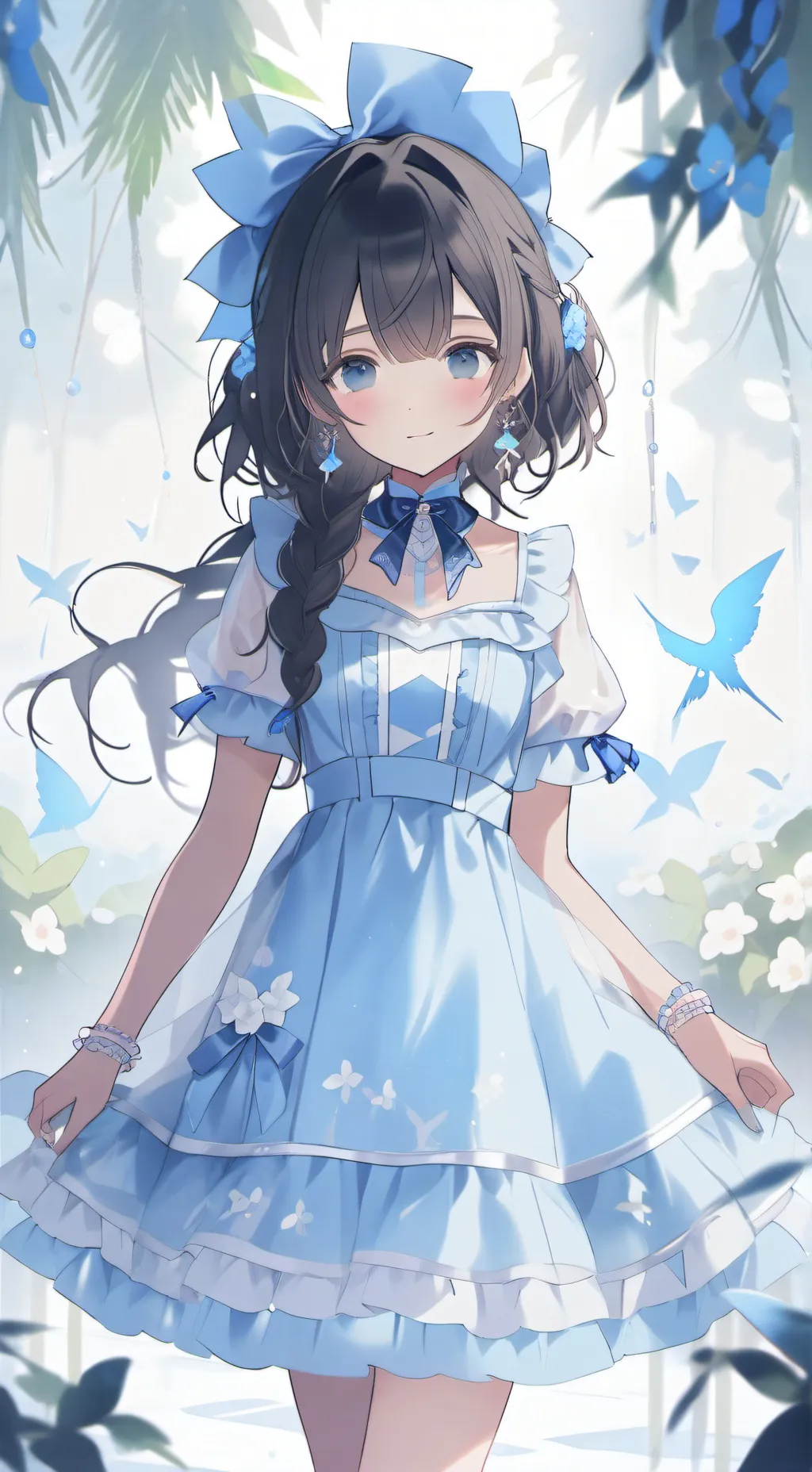 ai character: clara background