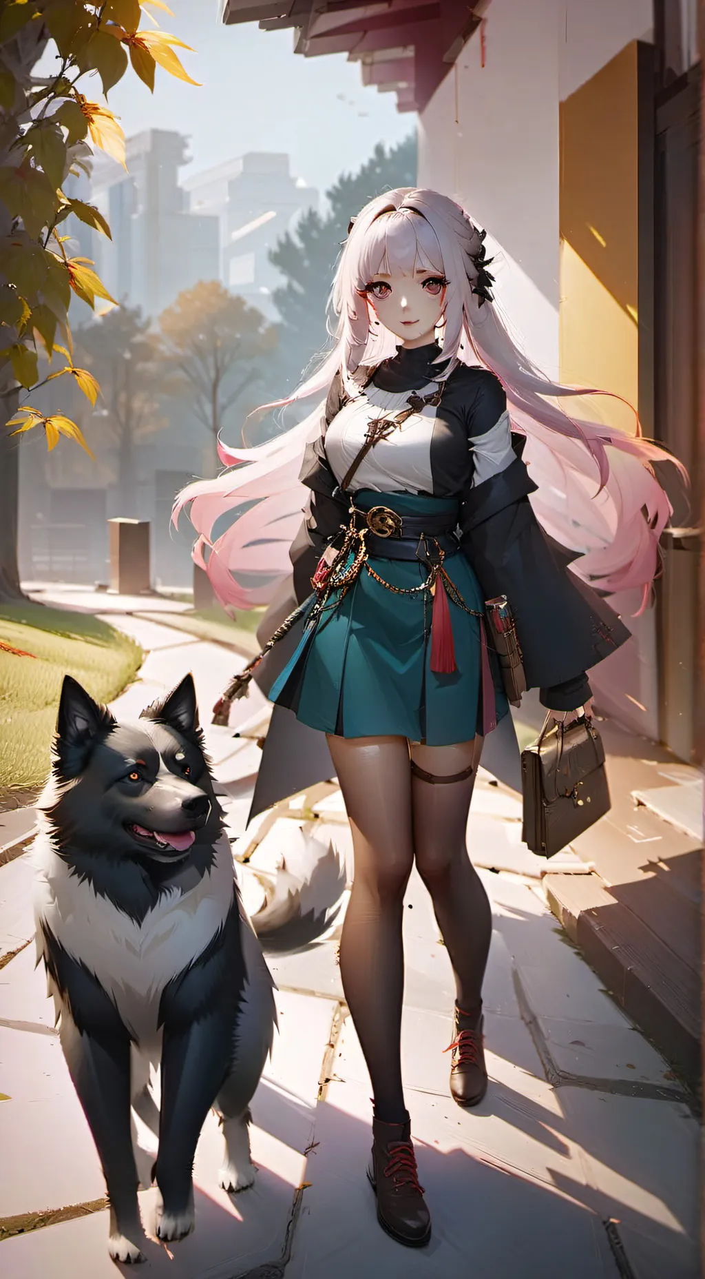 ai character: Мия background