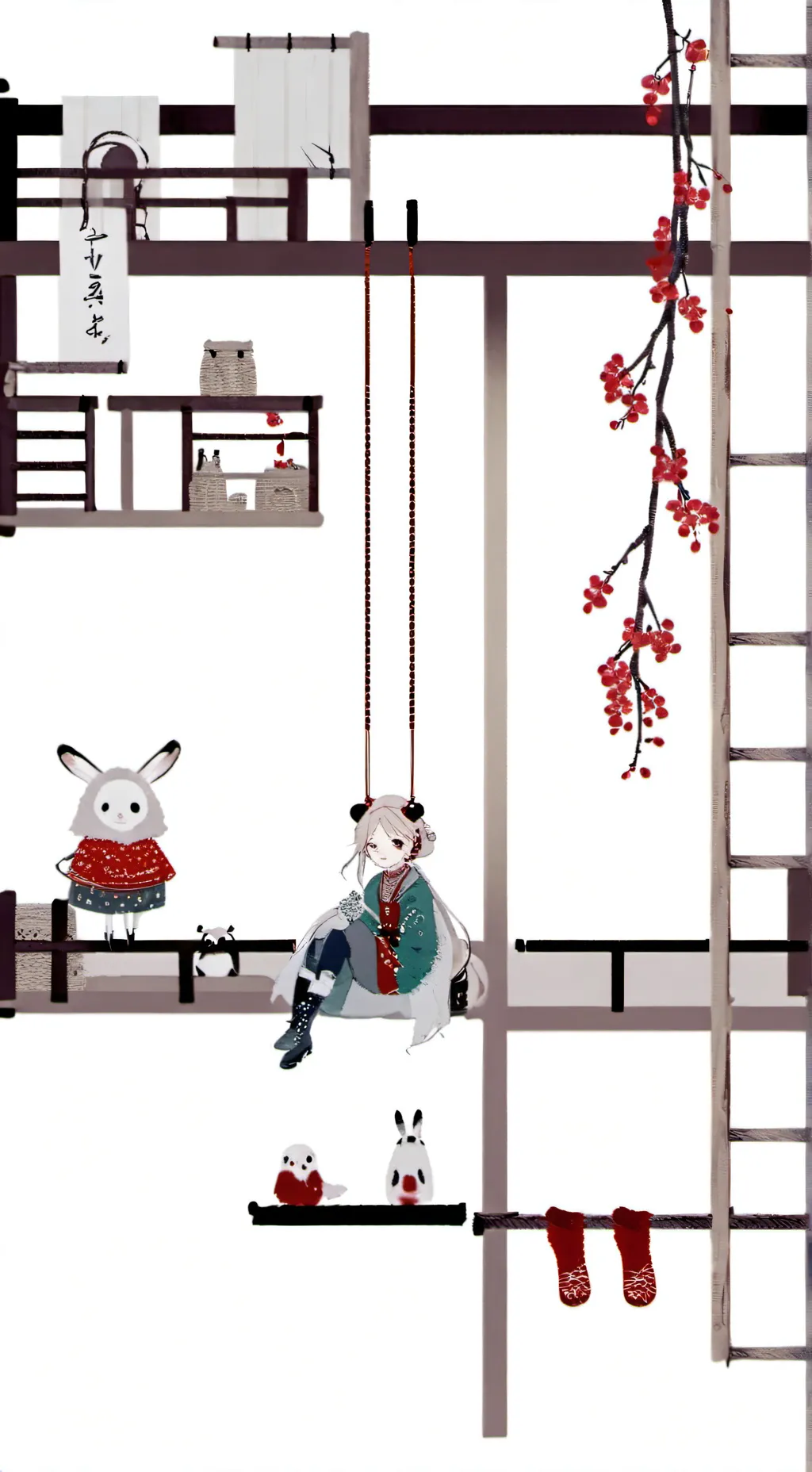 ai character: shukketsu nohikari background