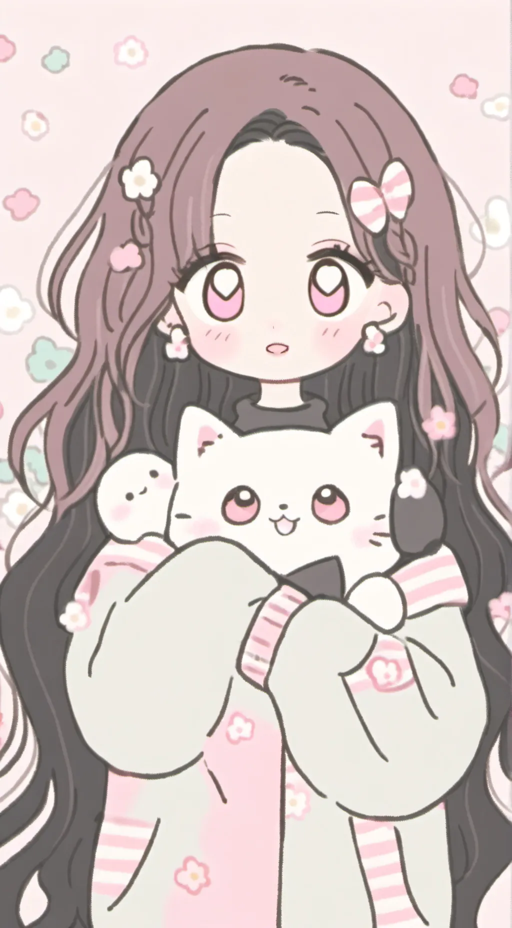 ai character: luna background