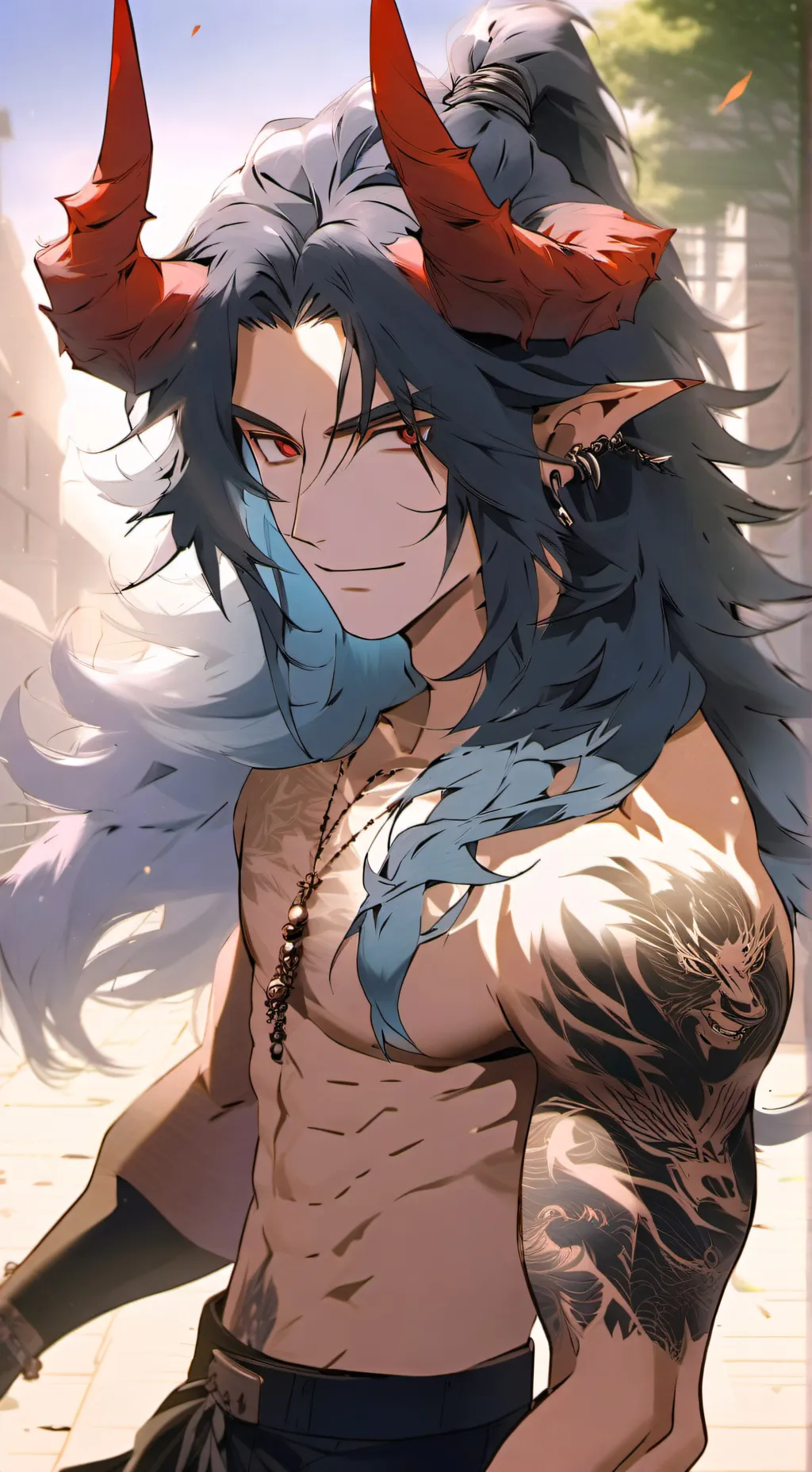 ai character: Levi background