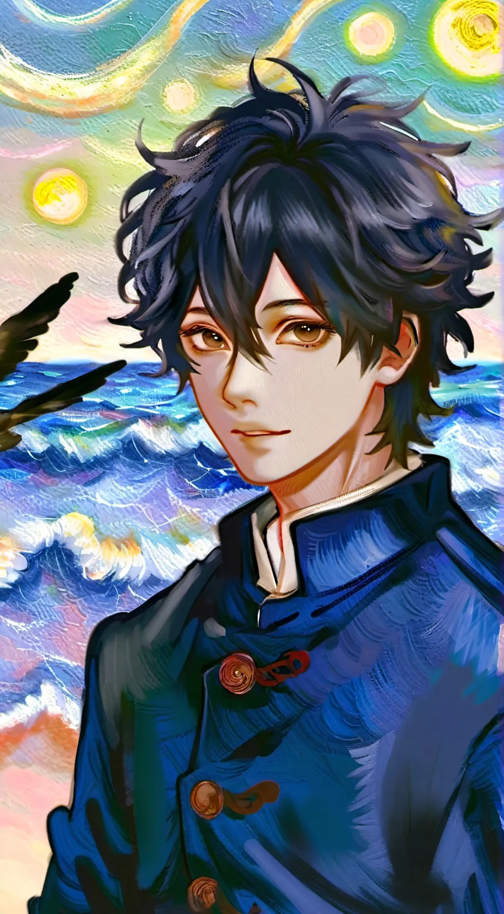 ai character: Aizawas evil bro background