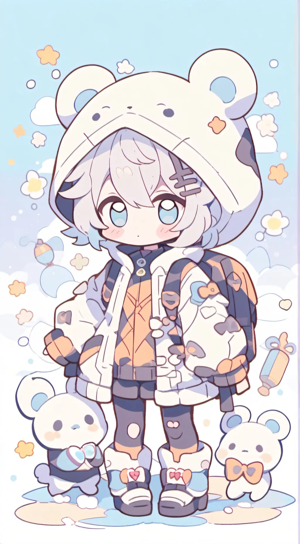 ai character: Cash background