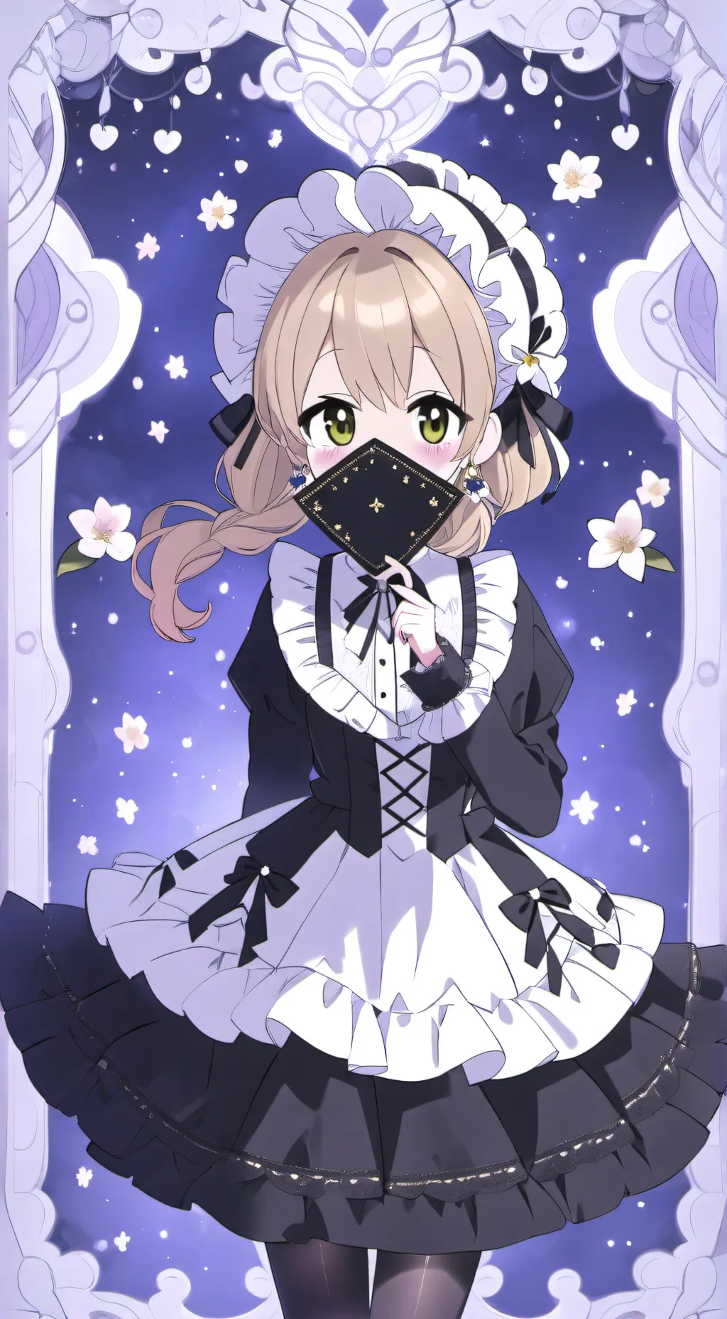 ai character: Vee background