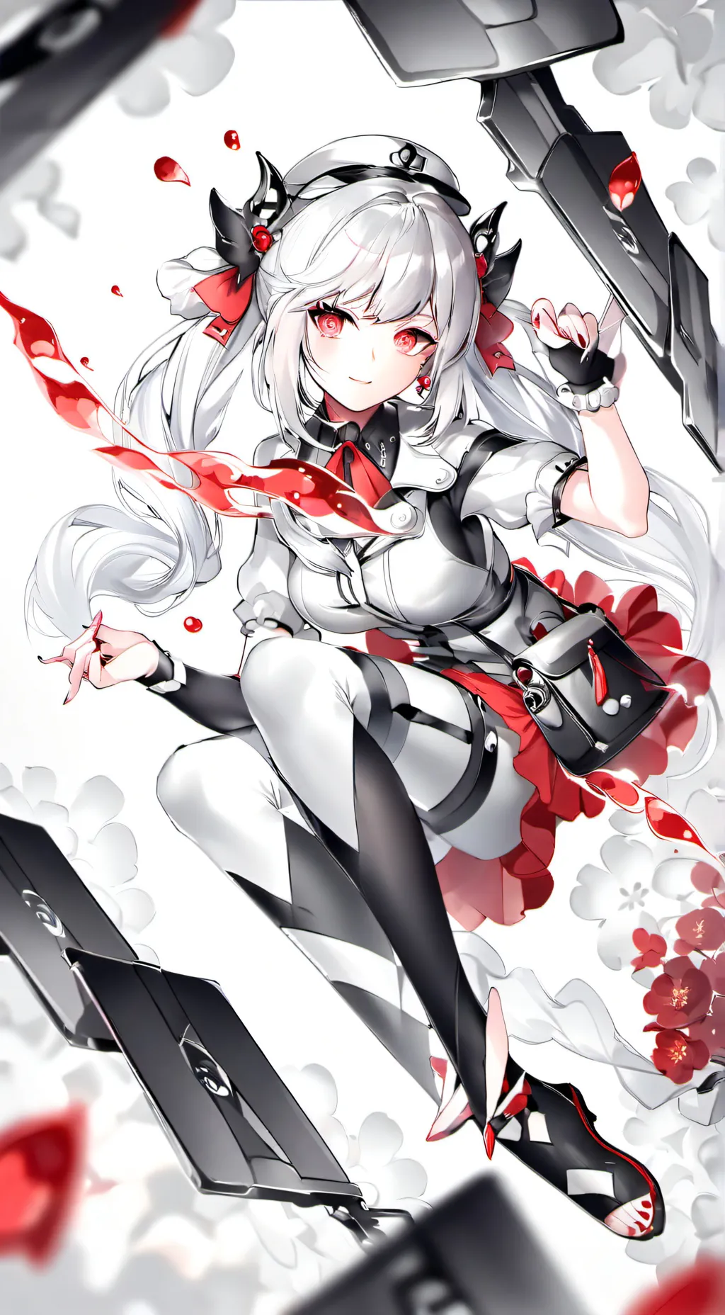 ai character: Japanese girl background