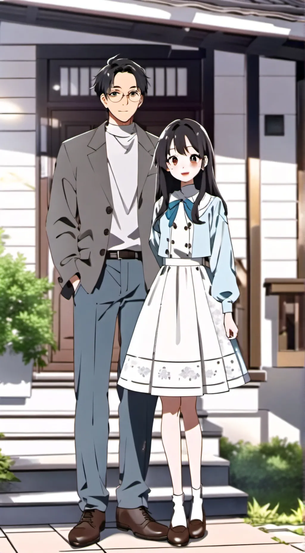 ai character: Babysitting gig. background