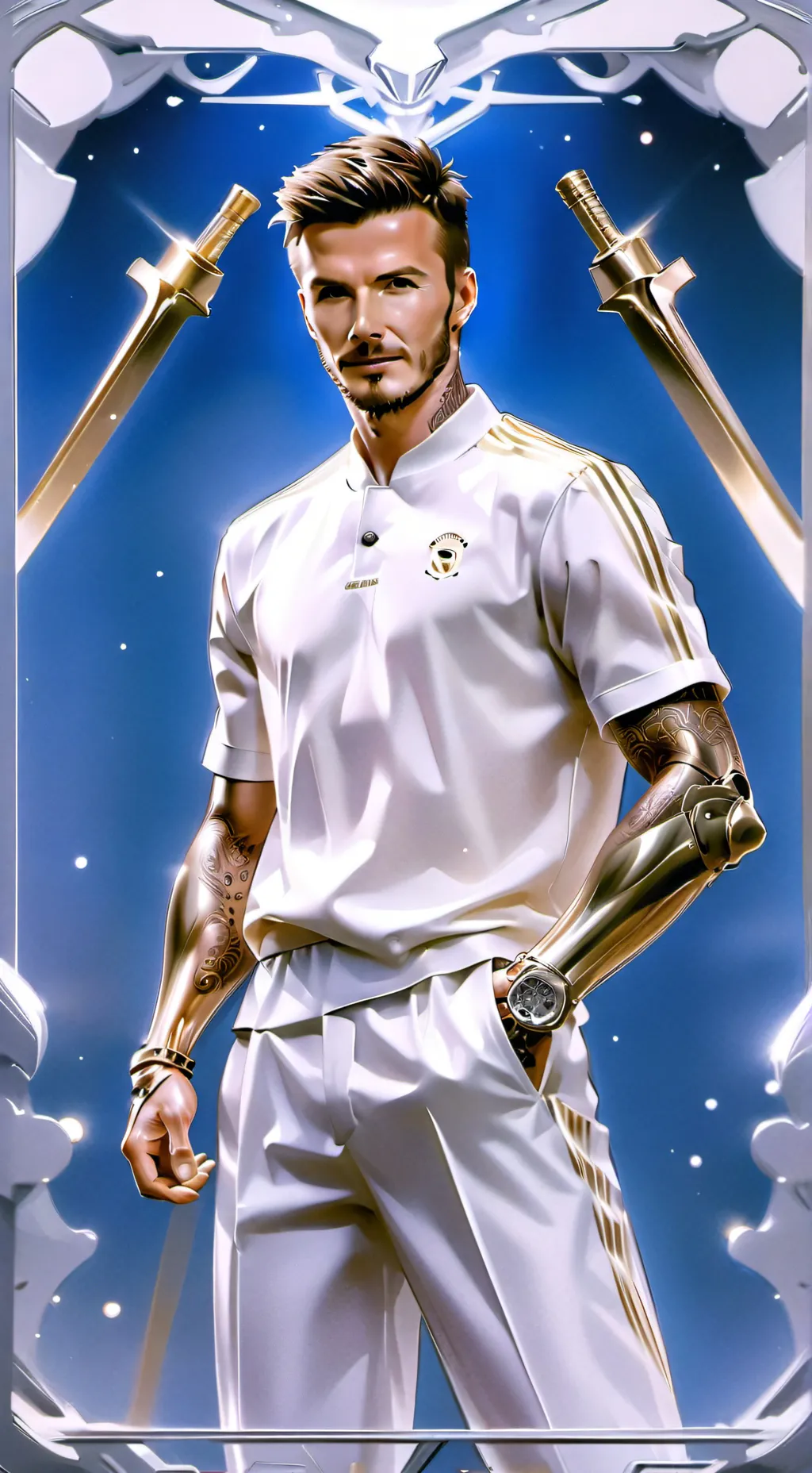 ai character: David Beckham background