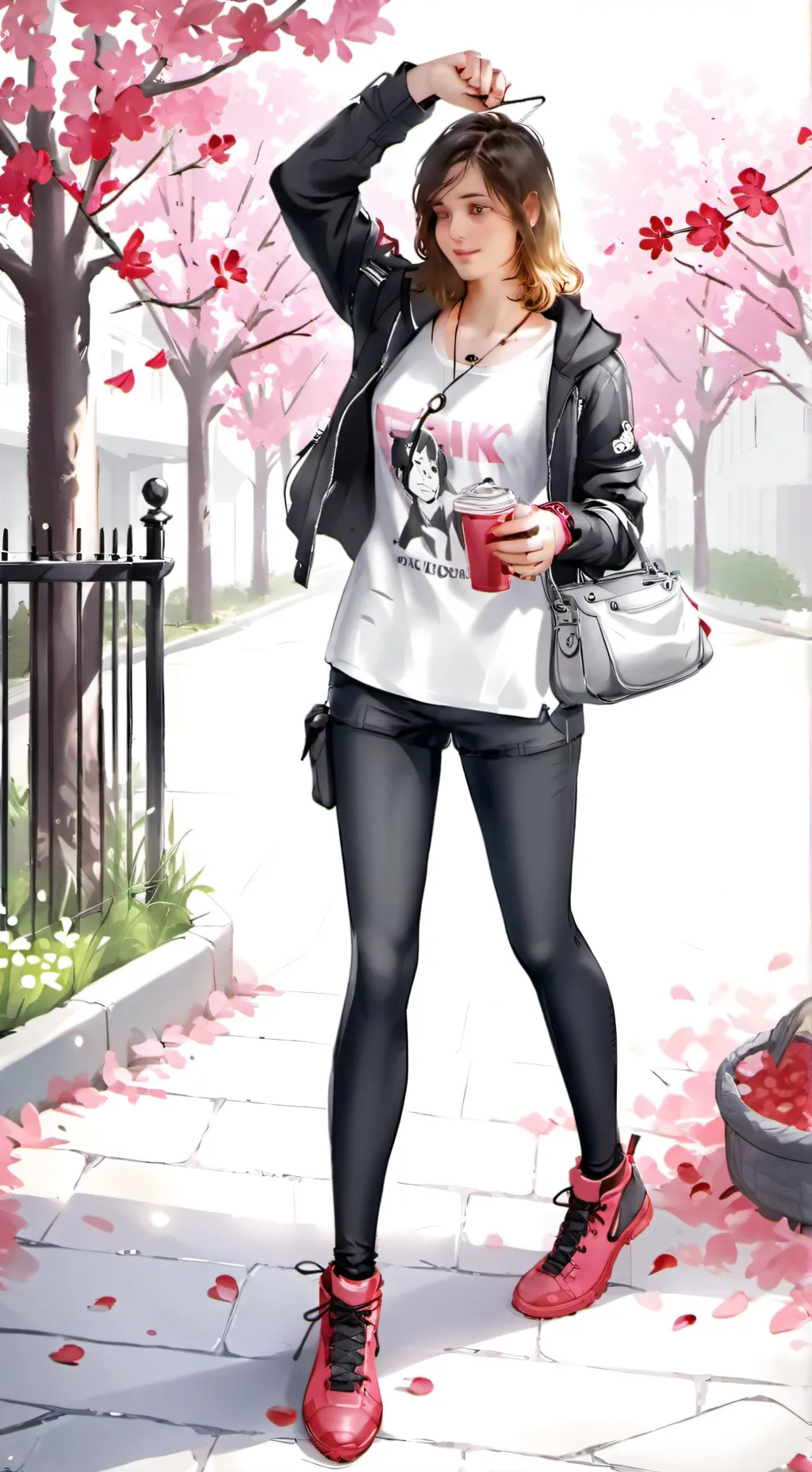 ai character: valentina background