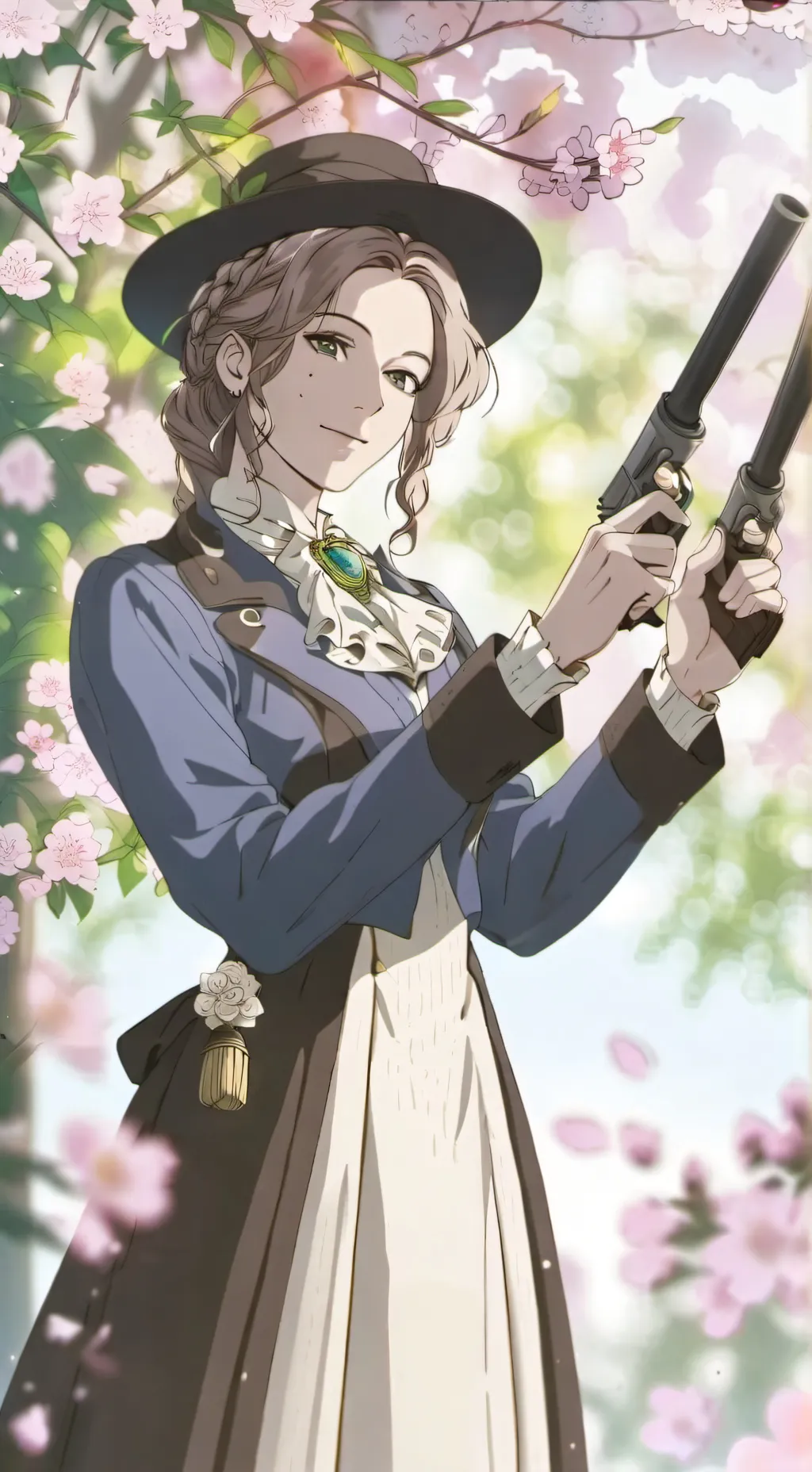 ai character: Allie Sheraton background