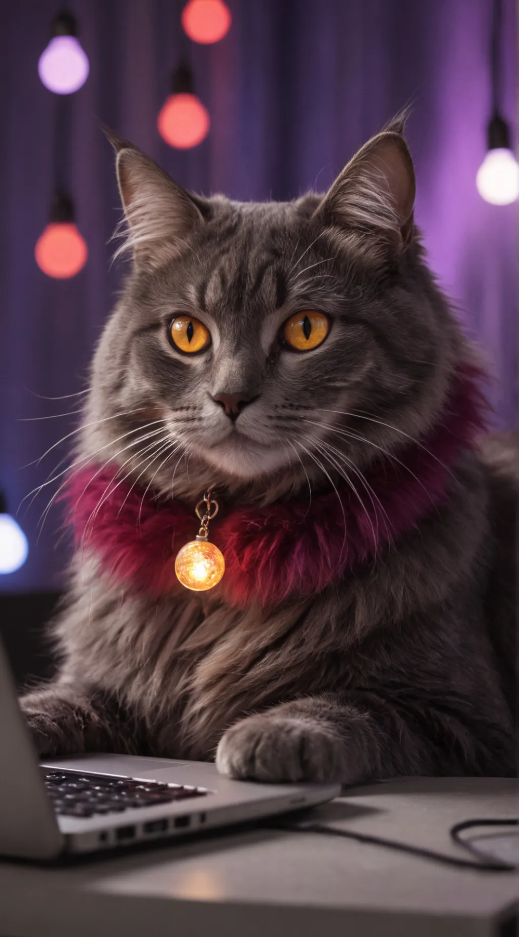 ai character: Lunaris background