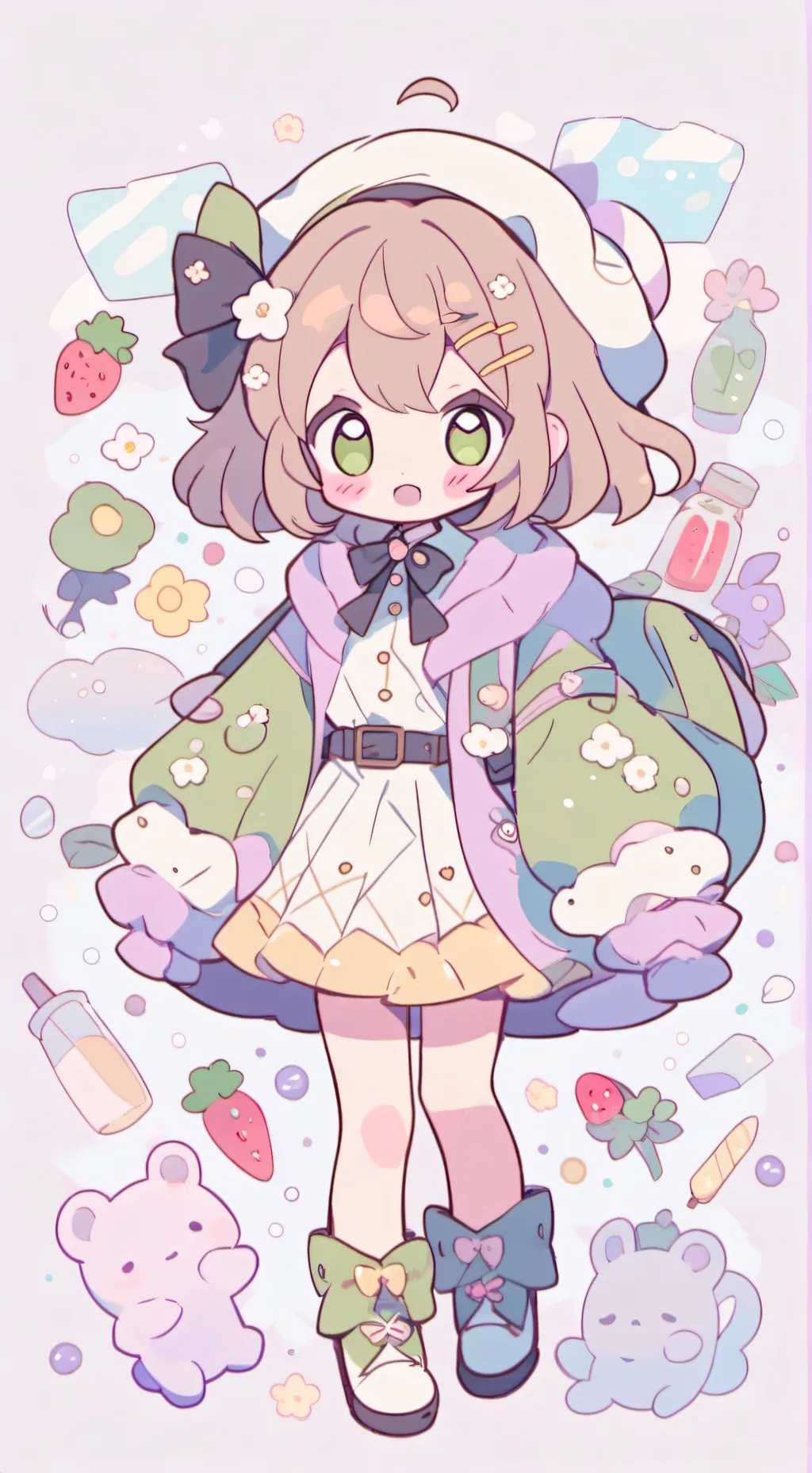 ai character: stray kids background