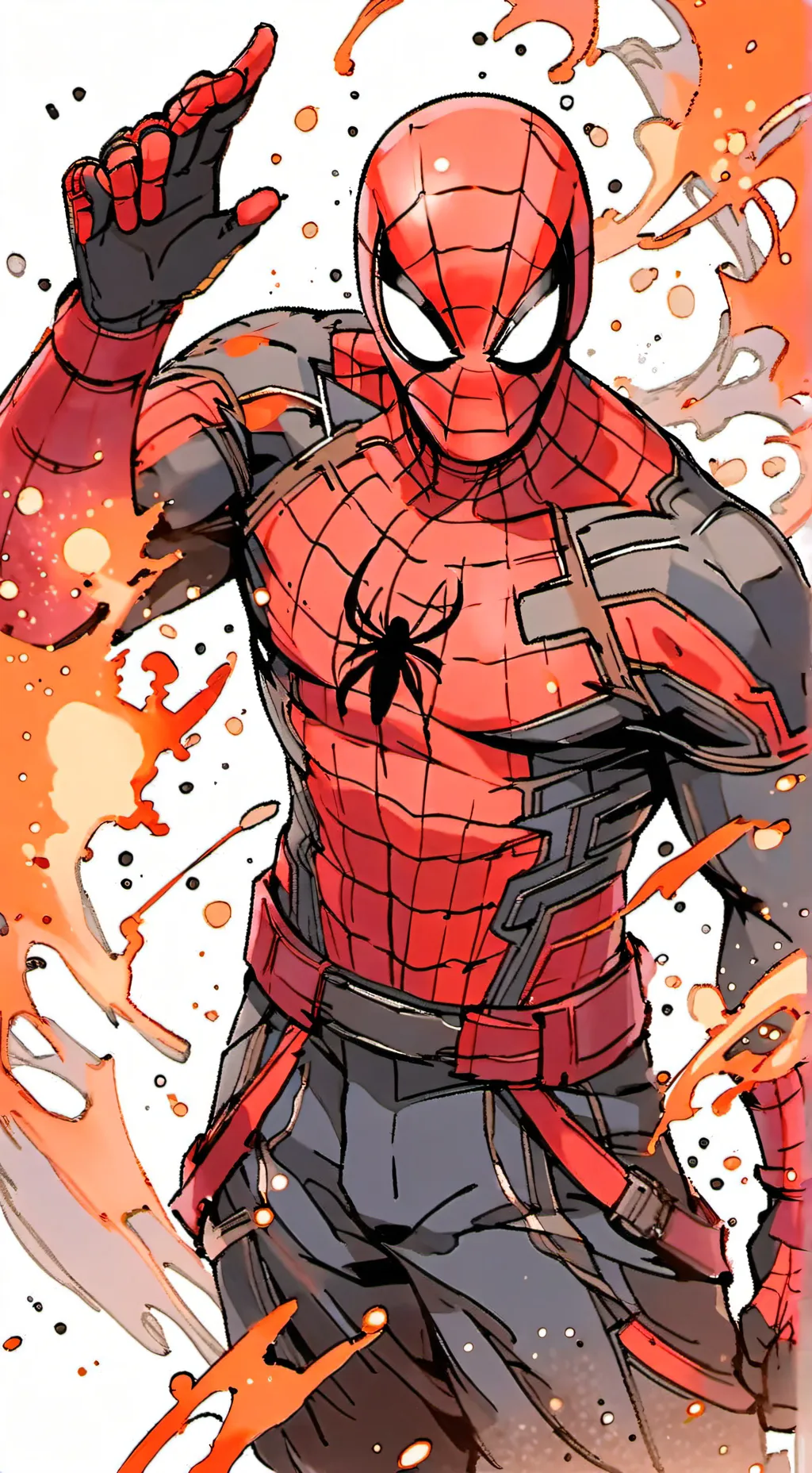 ai character: Unknown marvel  background