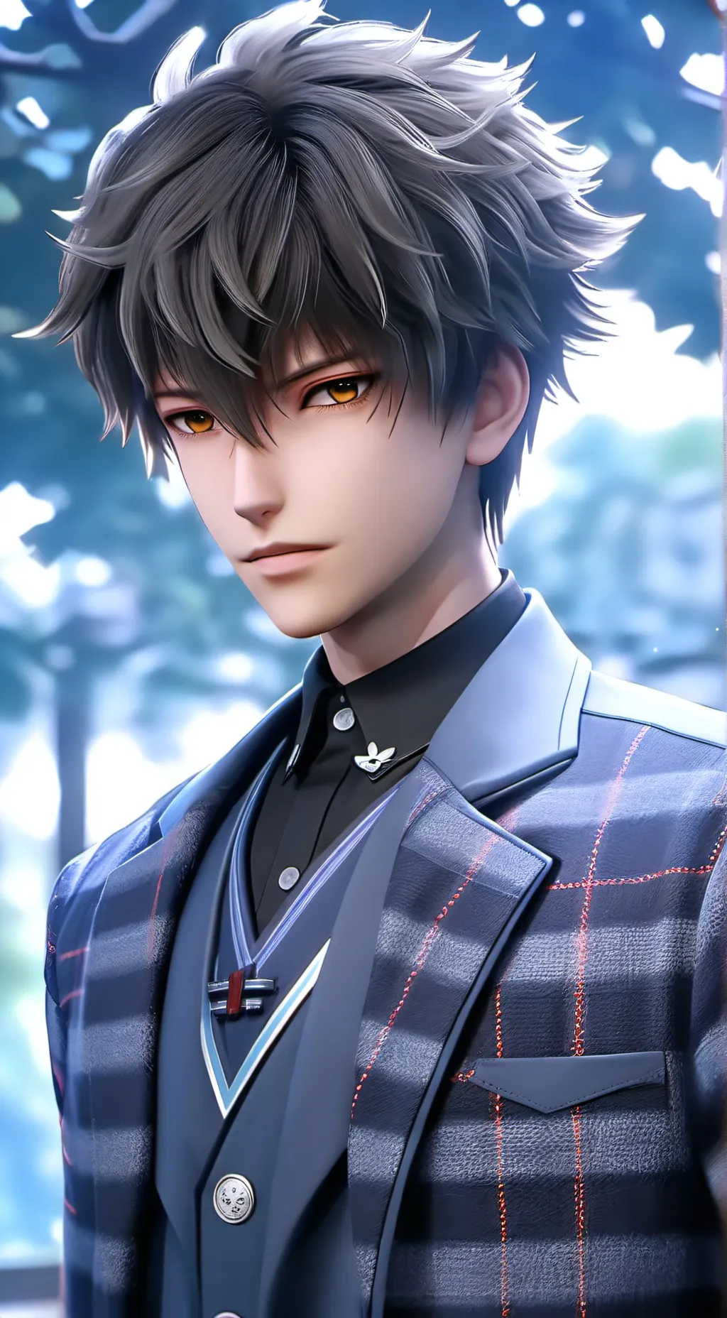 ai character: Competitive Classmate background