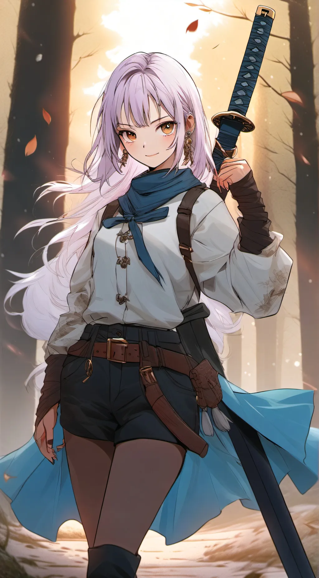 ai character: Kasumi Tanae background