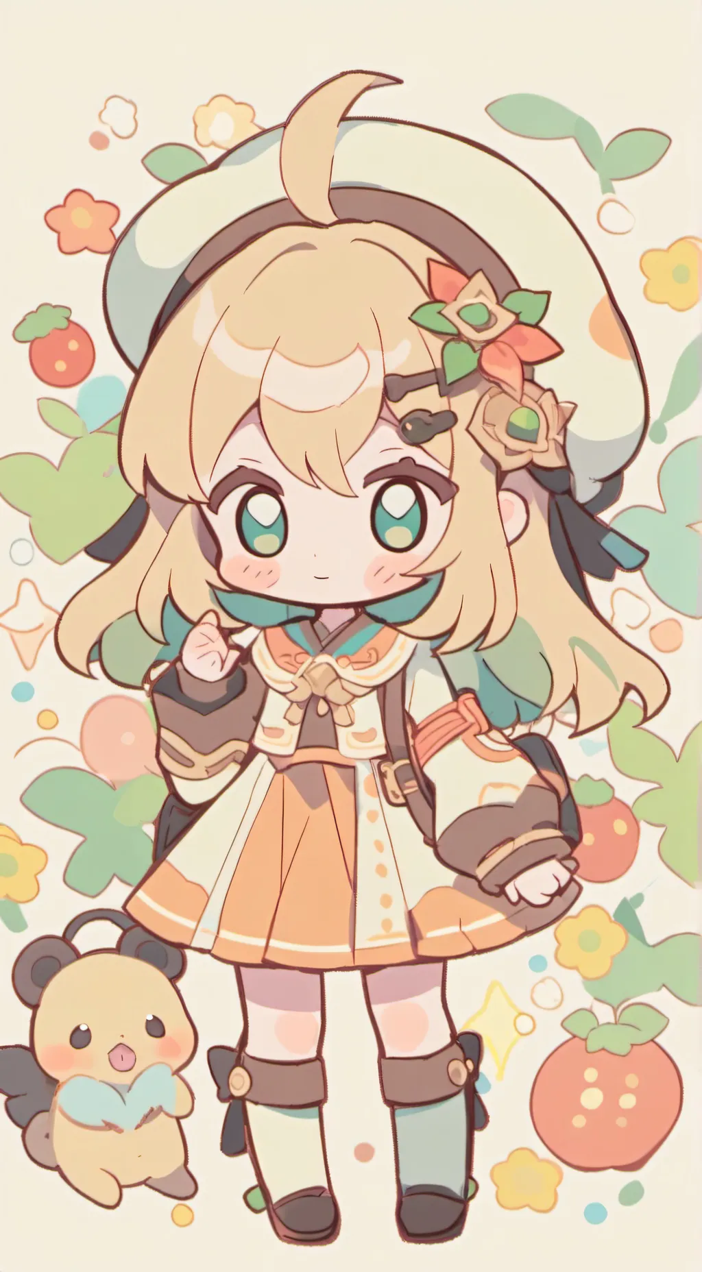 ai character: COCOMELON background