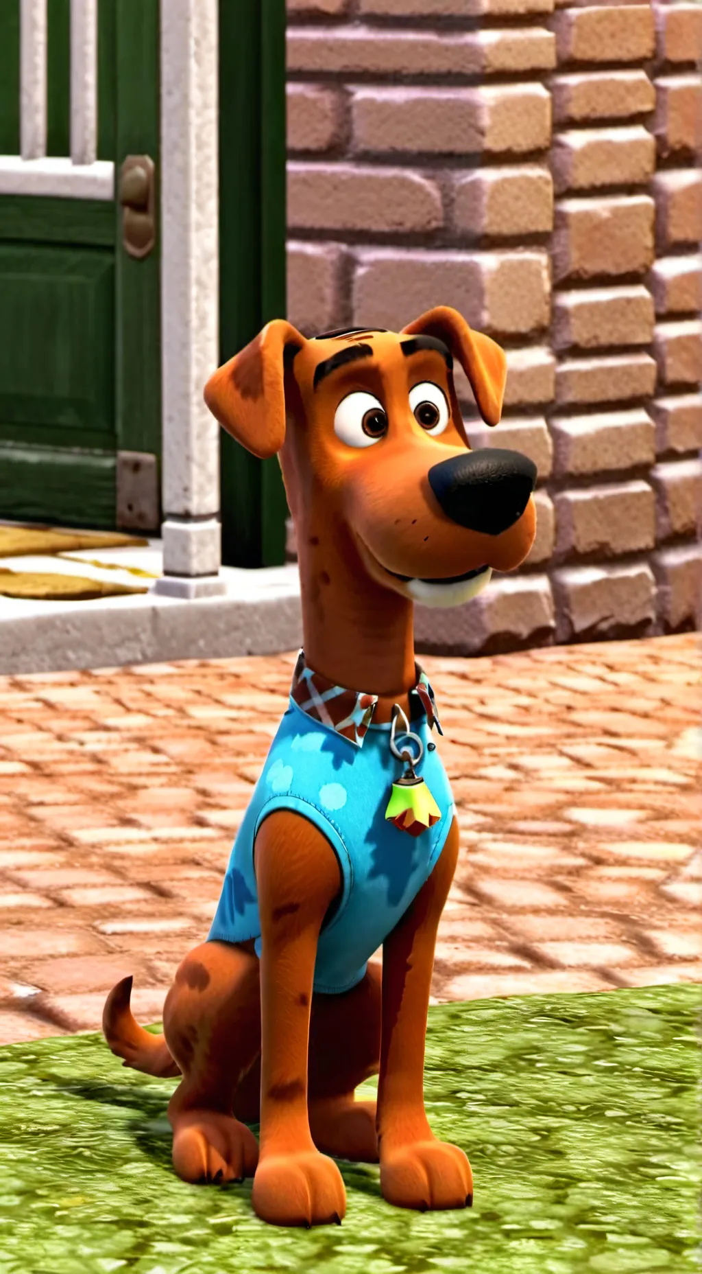 ai character: Scooby-doo background