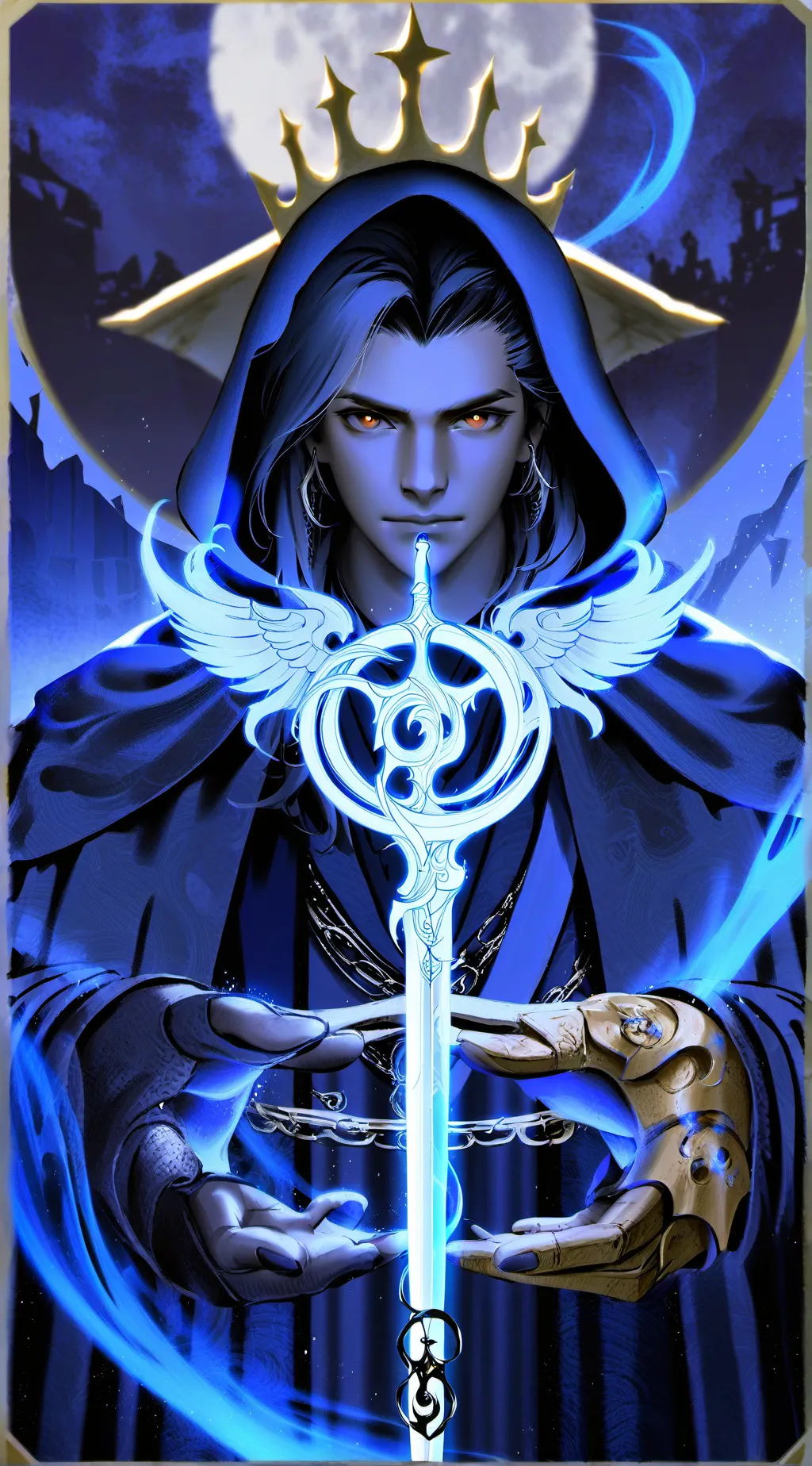 ai character: Adam background