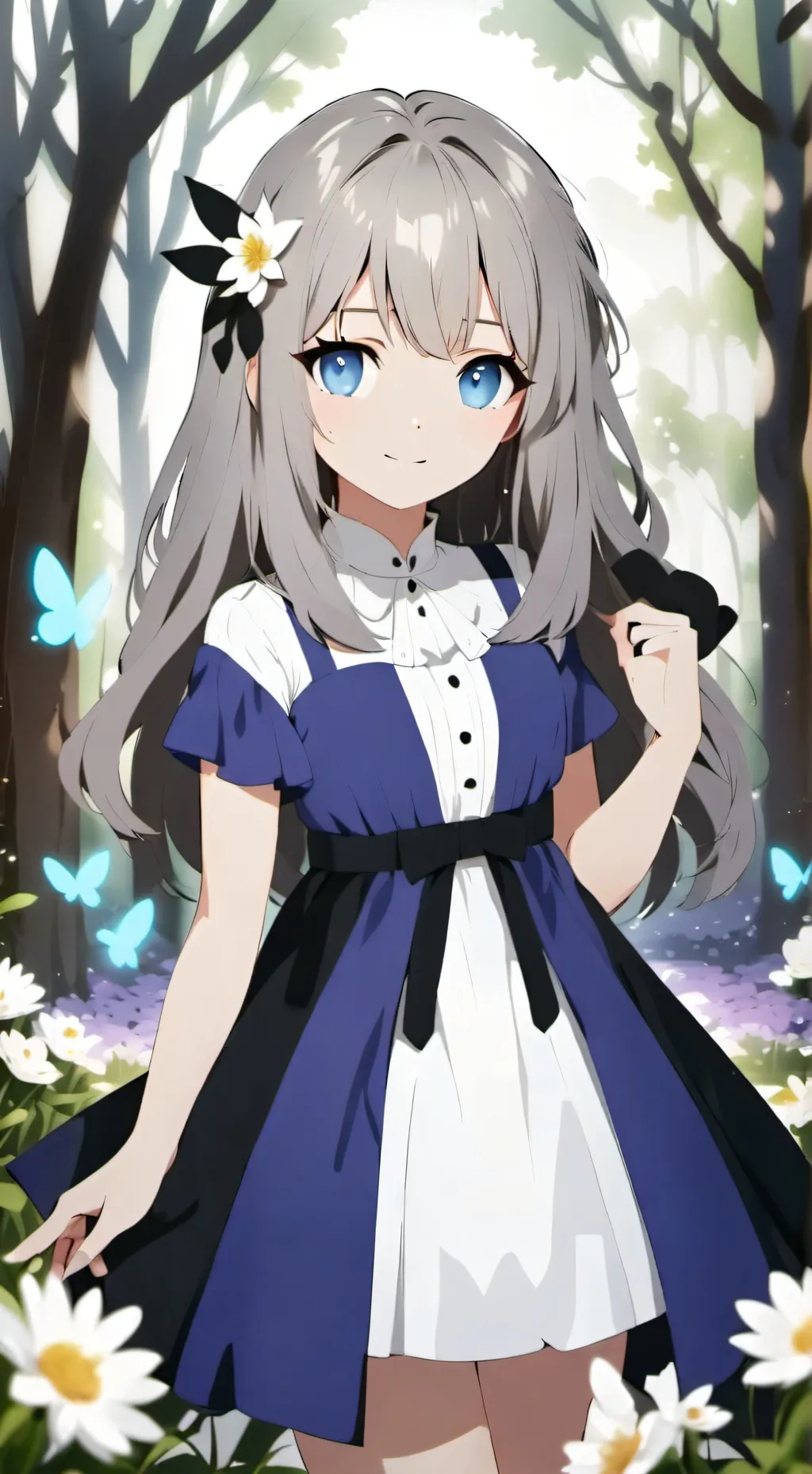 ai character: Luna background