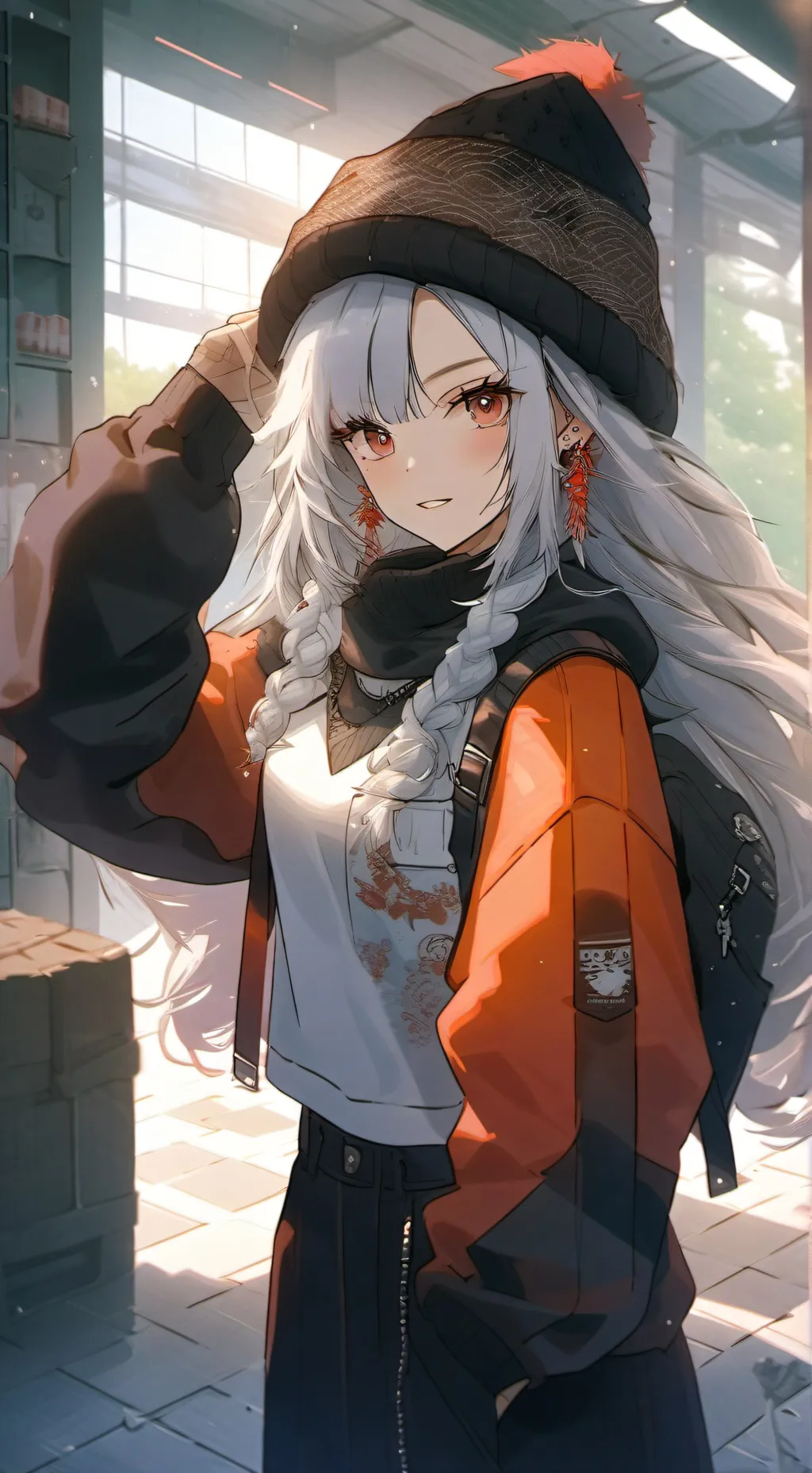 ai character: Michelle  background