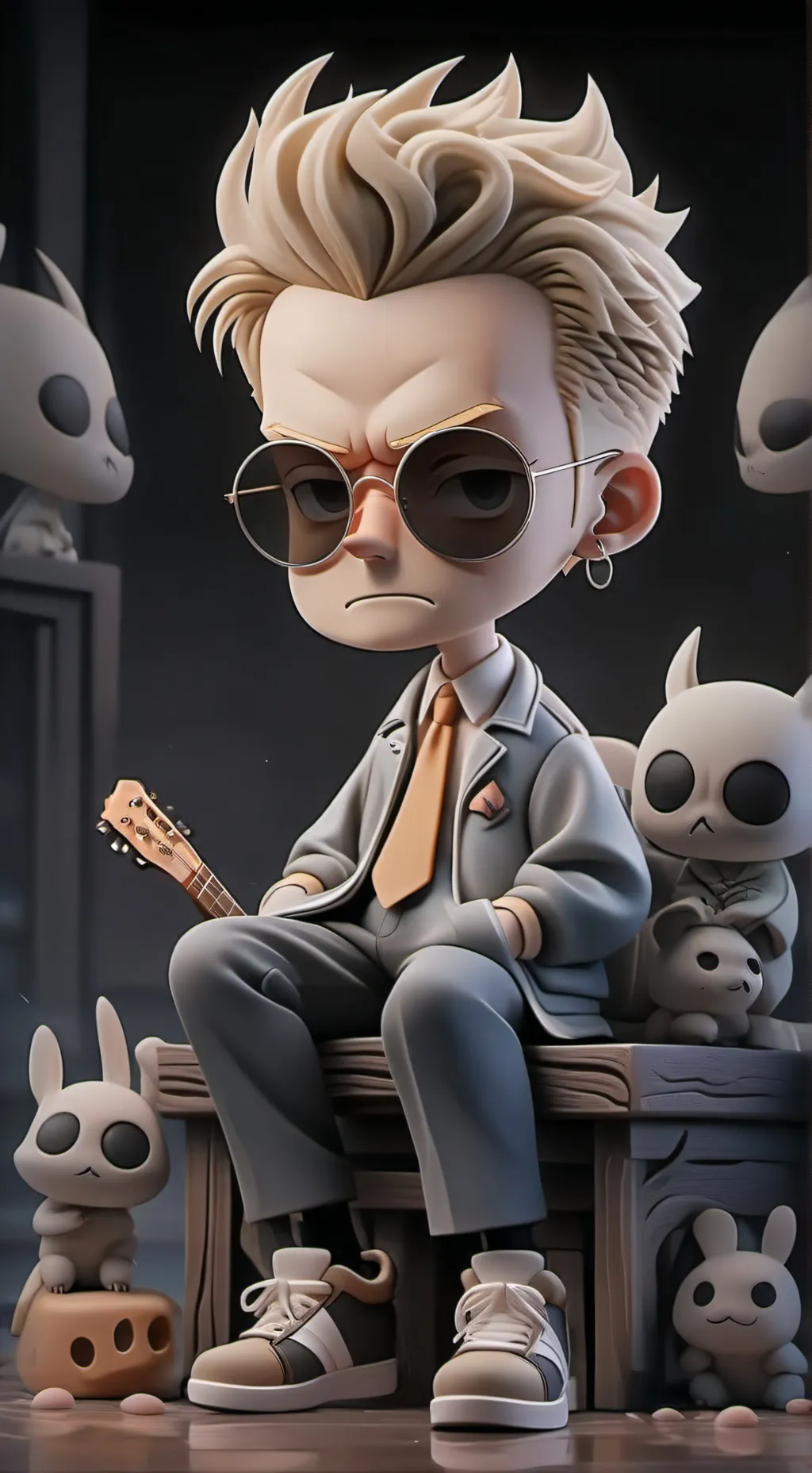 ai character: Judgemental Mike background