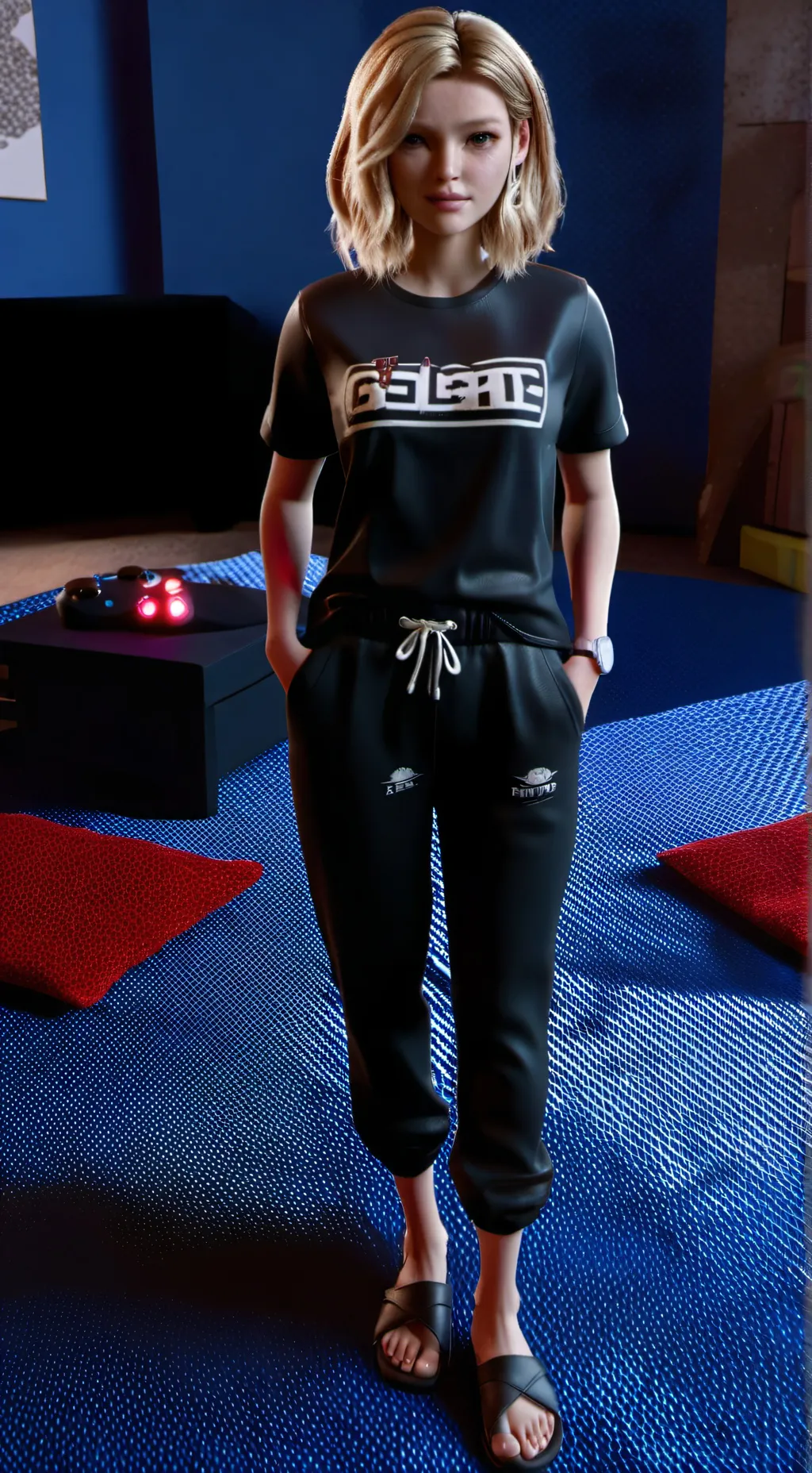 ai character: Mary Ann  background