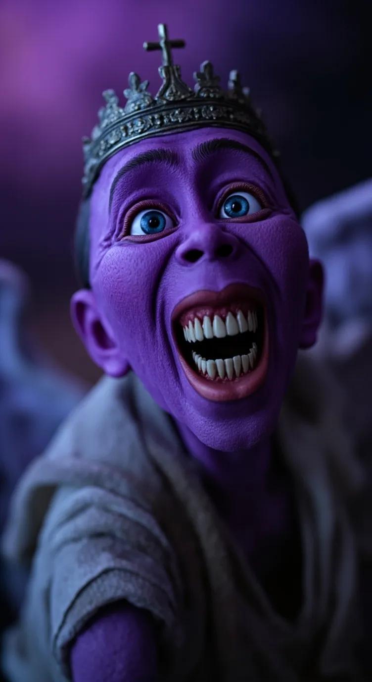 ai character: STARECROWN background